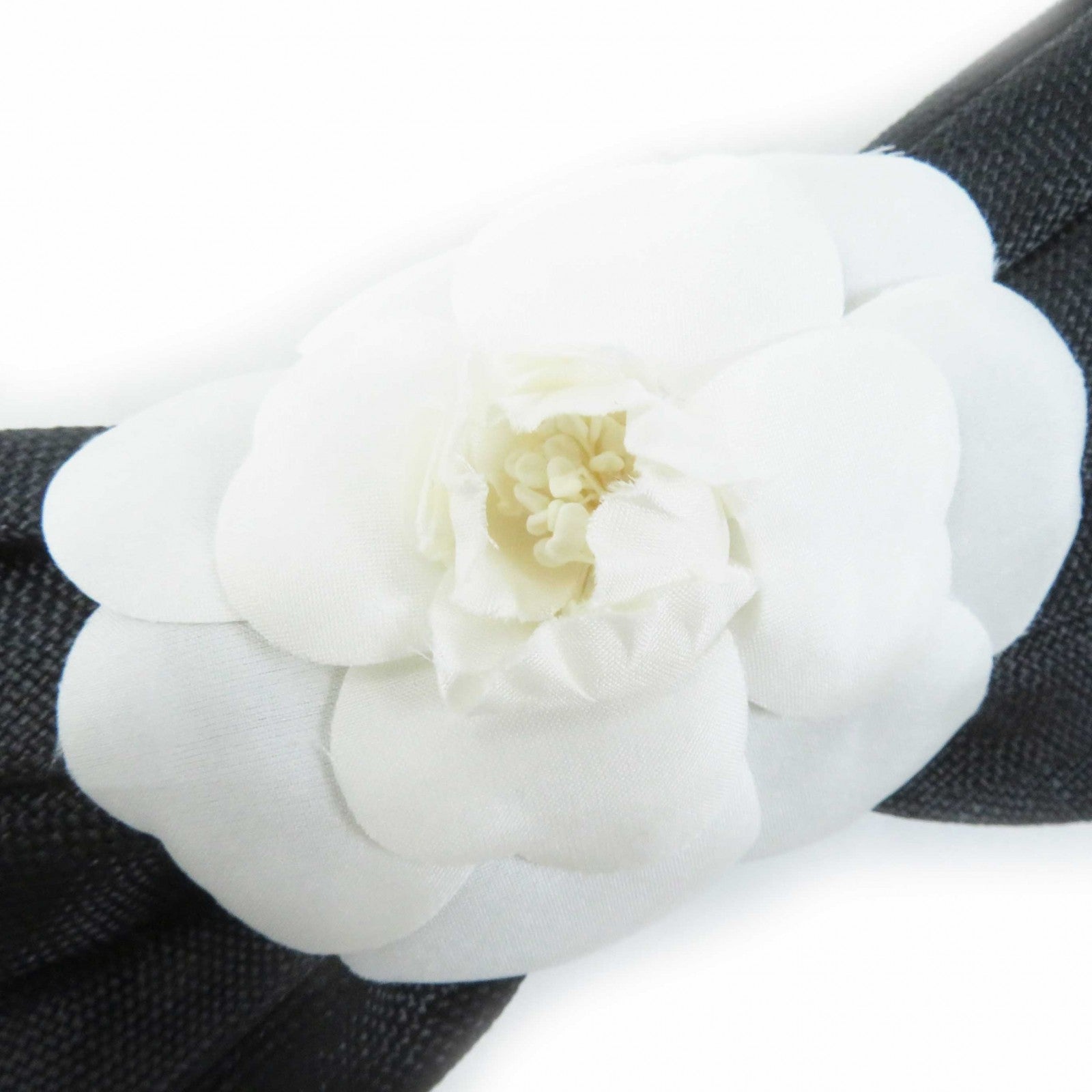 Chanel Camellia Ribbon Valletta Hair Accessory