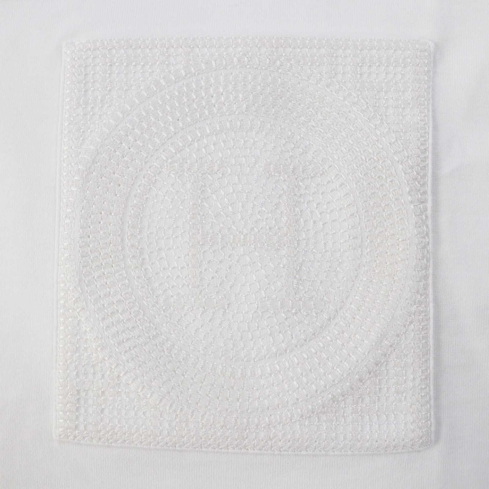 HERMES H Logo Embroidery Tunic White 34