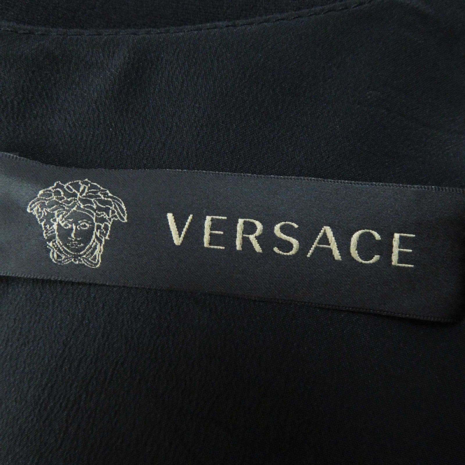 Versace Safety Pin Medusa Skipper Dress