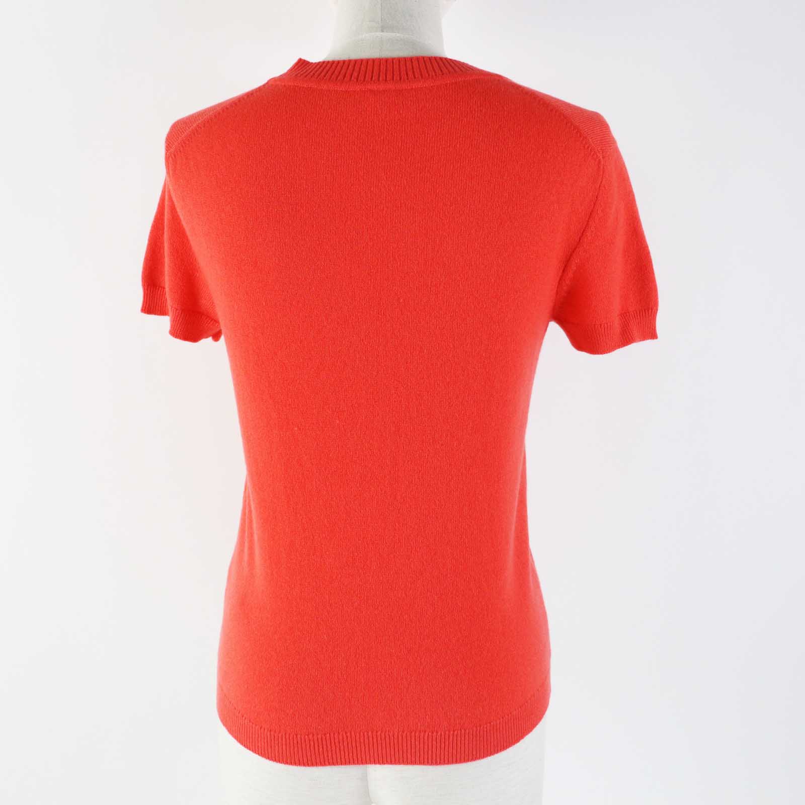 Hermes Cashmere Short Sleeve Knit H Plate