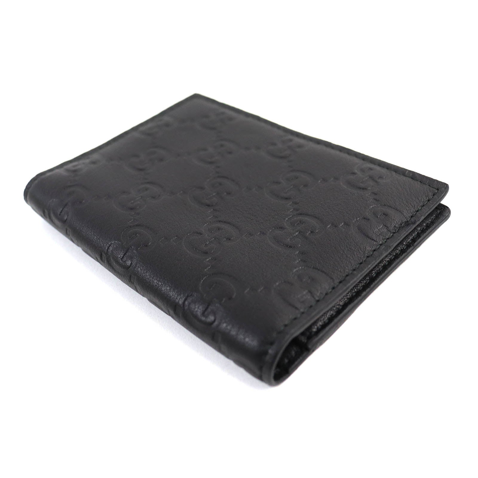 Gucci Guccissima Leather Card Holder