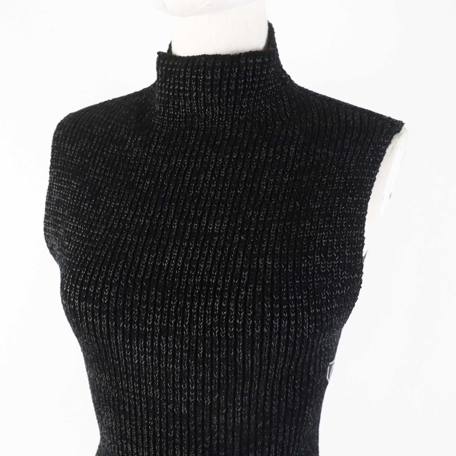 Louis Vuitton Flared Hem Ribbed Knit Top XS