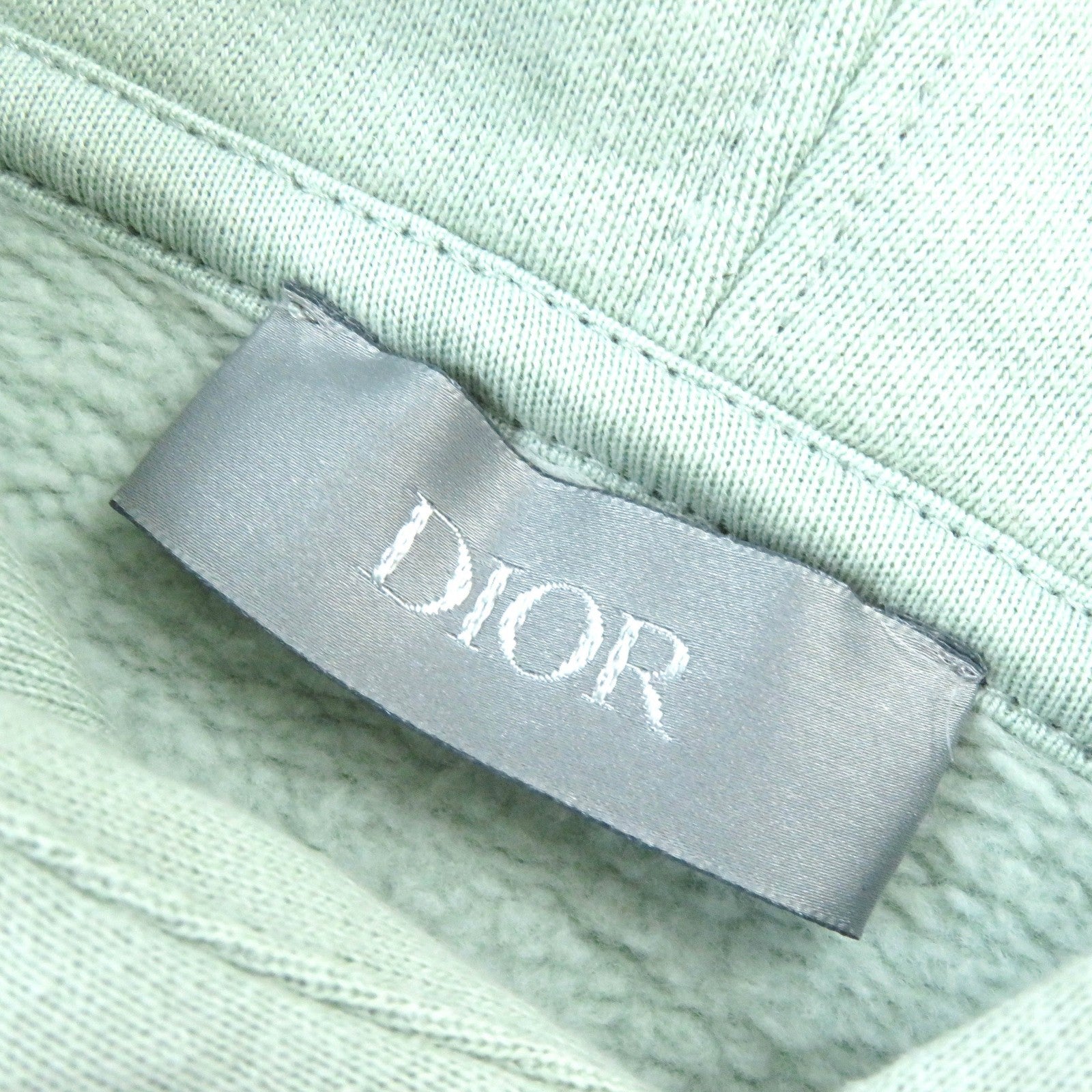 Dior Cotton Rayon Fleece Pullover Hoodie S