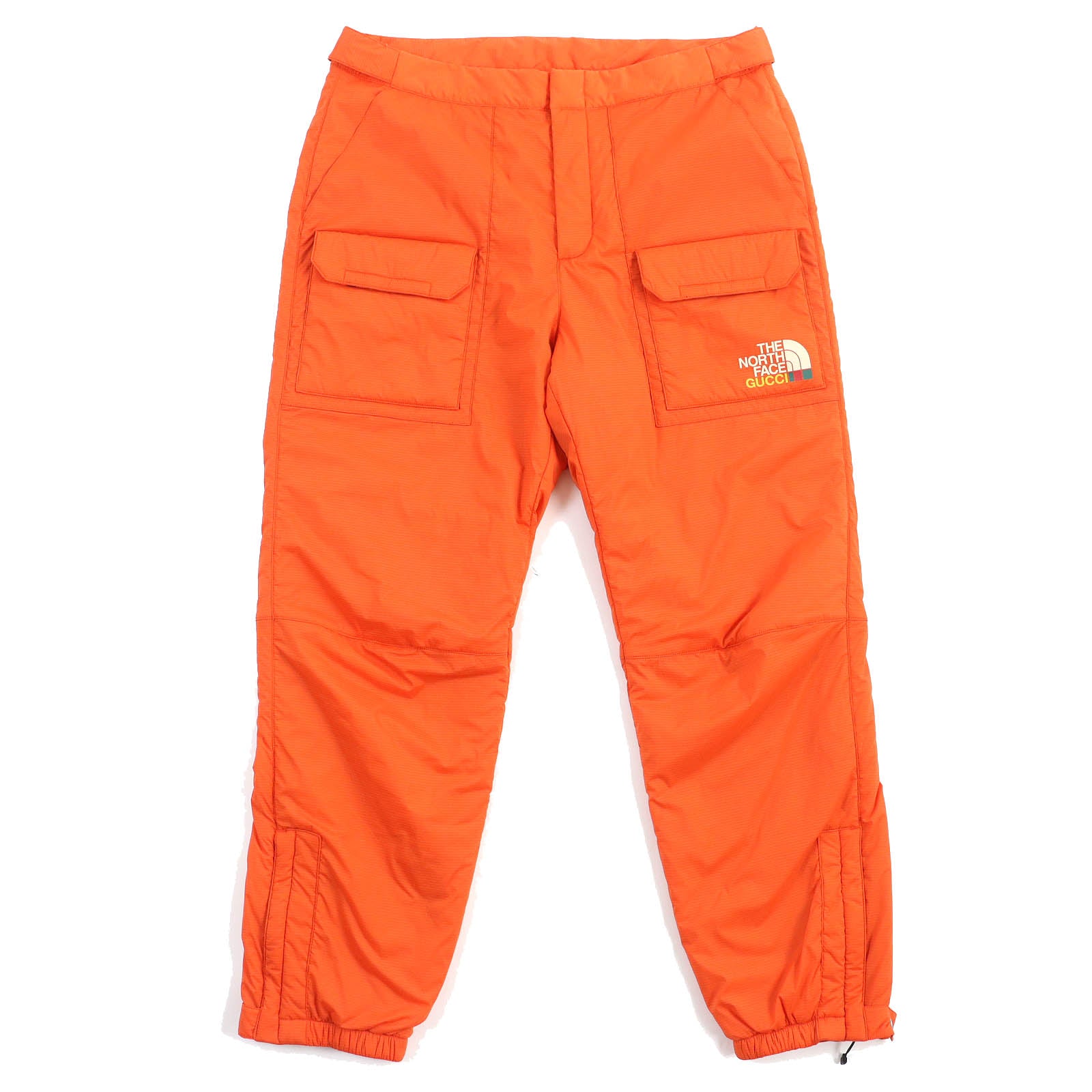 Gucci The North Face Logo Padded Cargo Pants Orange L