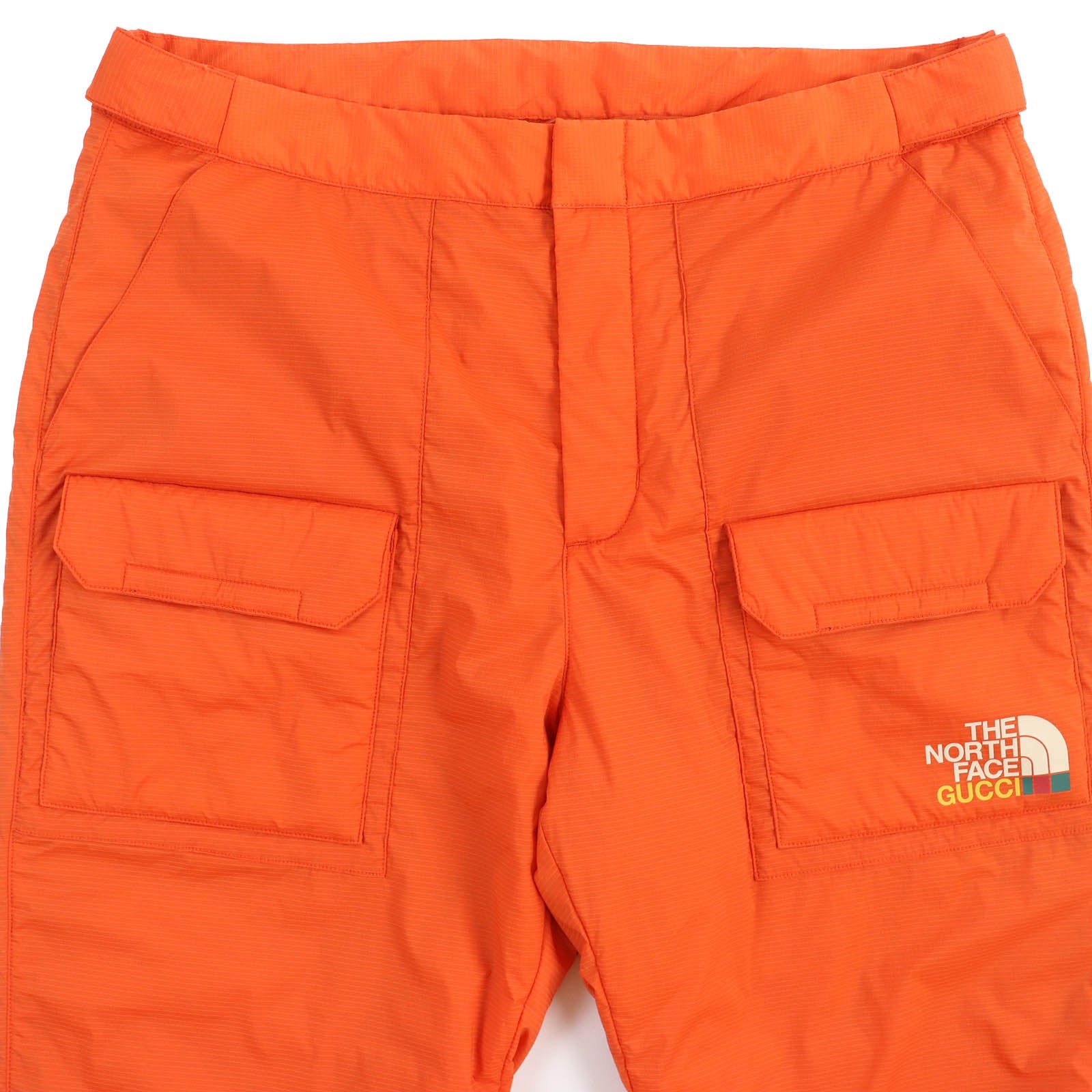 Gucci The North Face Logo Padded Cargo Pants Orange L