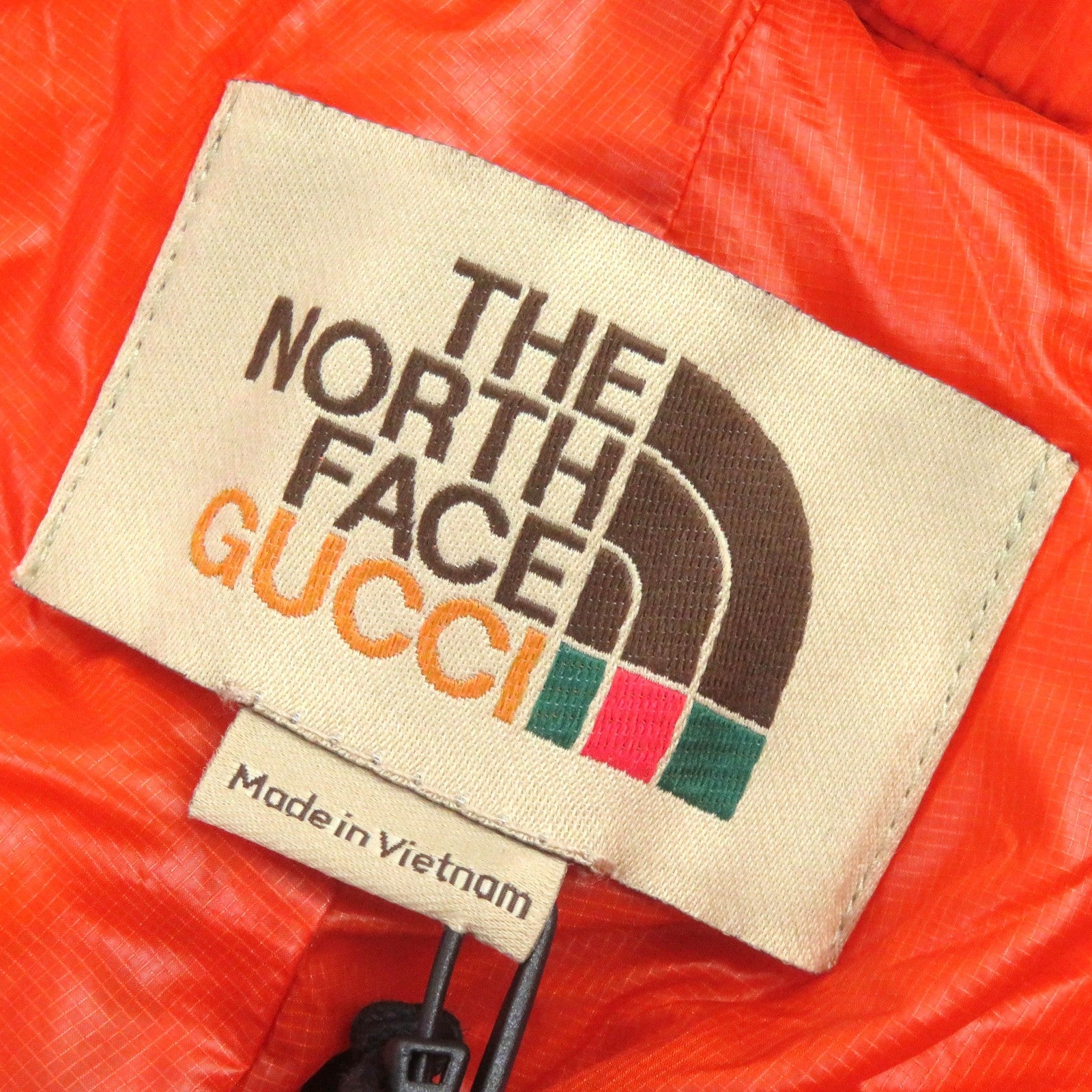 Gucci The North Face Logo Padded Cargo Pants Orange L