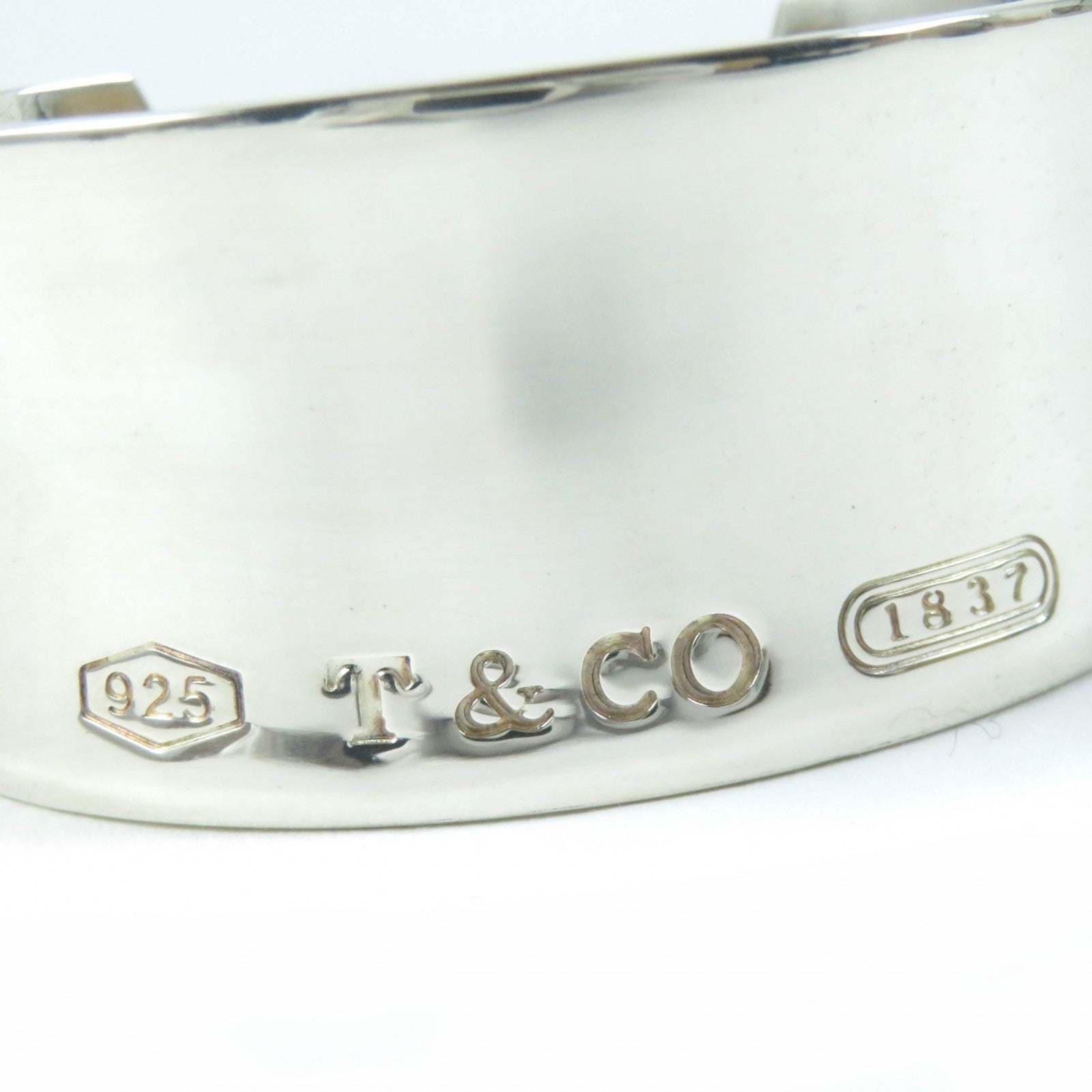 Tiffany & Co 1837 Silver Bracelet Bangle