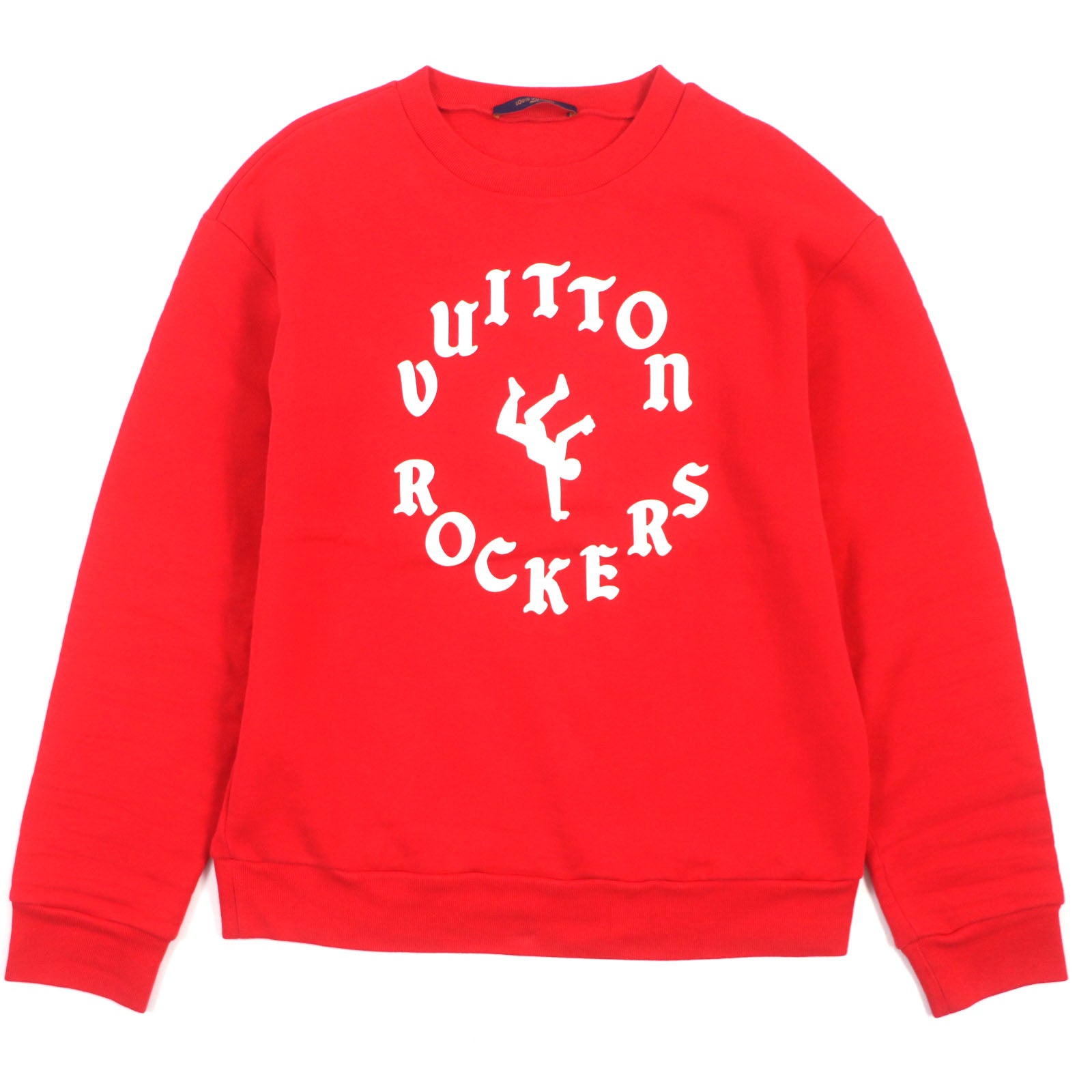 Louis Vuitton ROCKERS Crewneck Pullover Red S