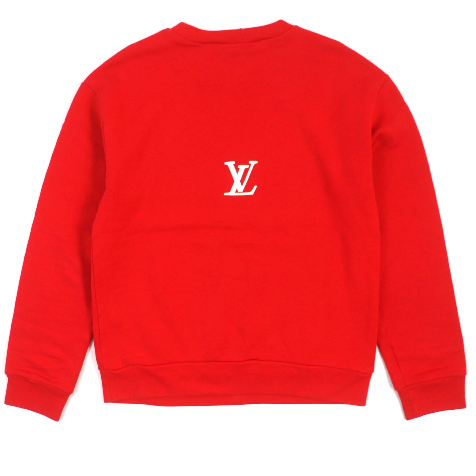 Louis Vuitton ROCKERS Crewneck Pullover Red S