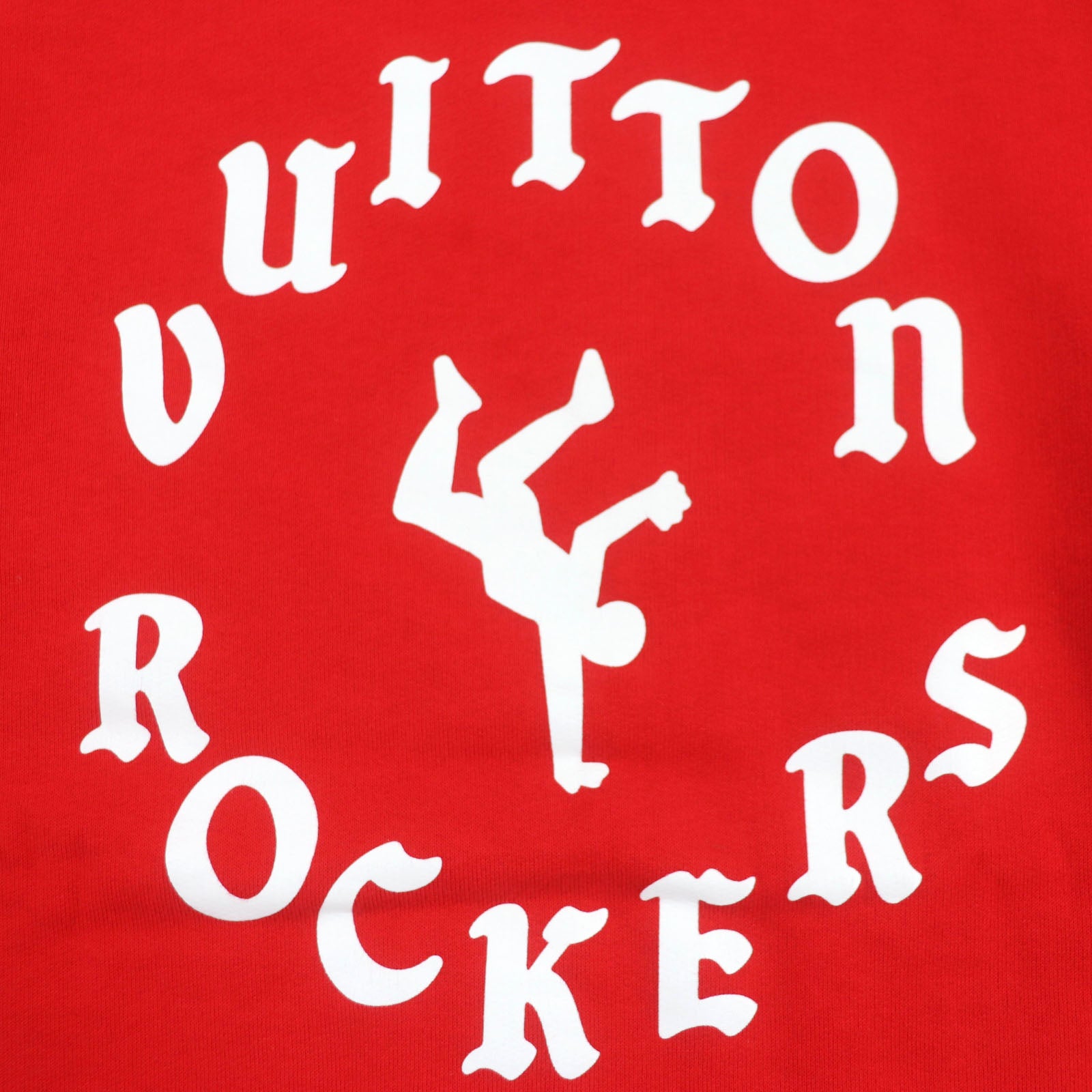 Louis Vuitton ROCKERS Crewneck Pullover Red S