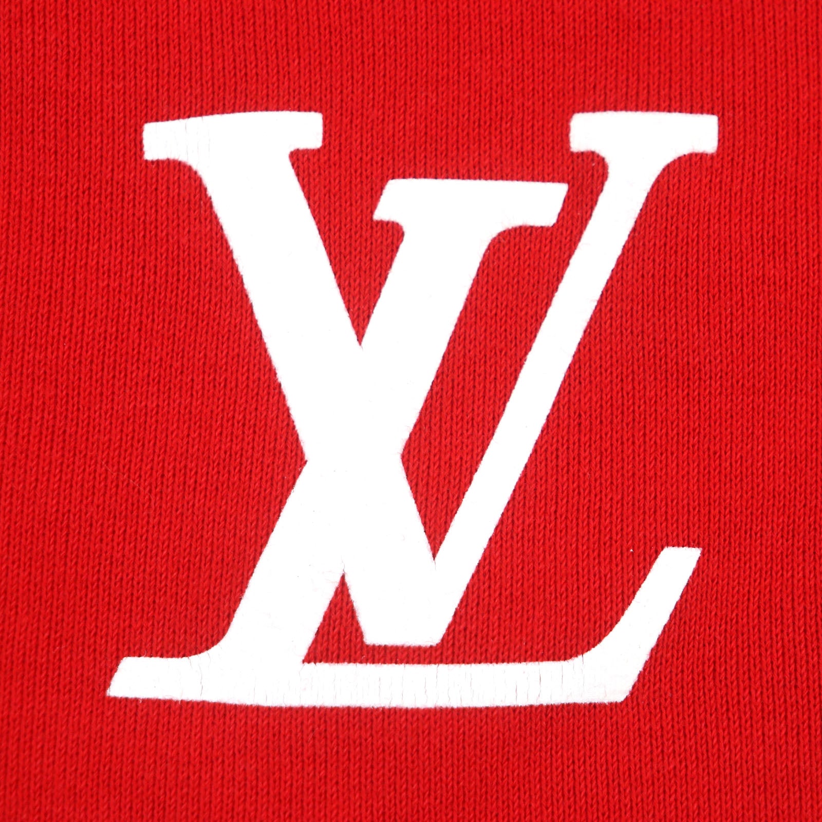 Louis Vuitton ROCKERS Crewneck Pullover Red S