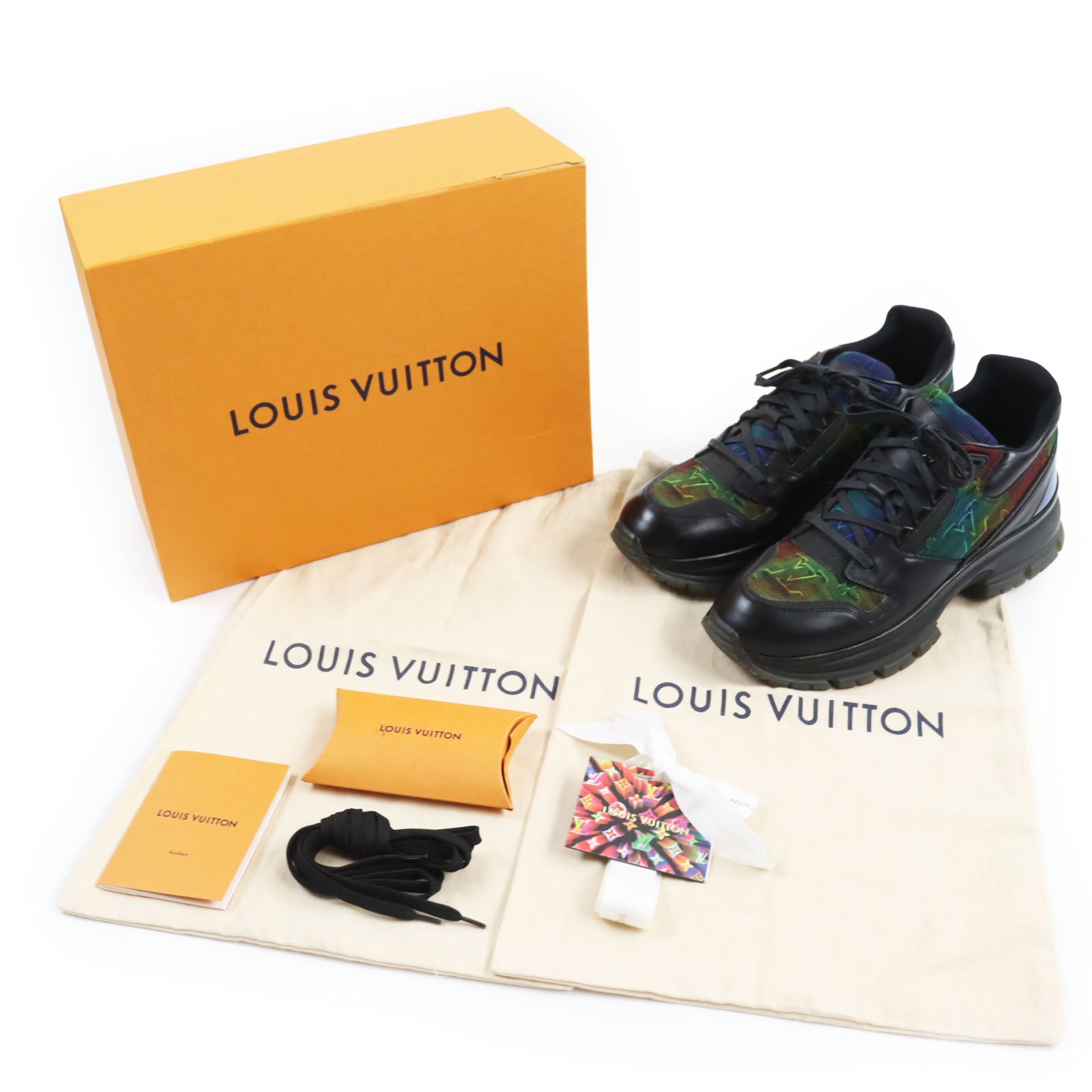 Louis Vuitton Leather Low Cut Sneakers 1A7QR0