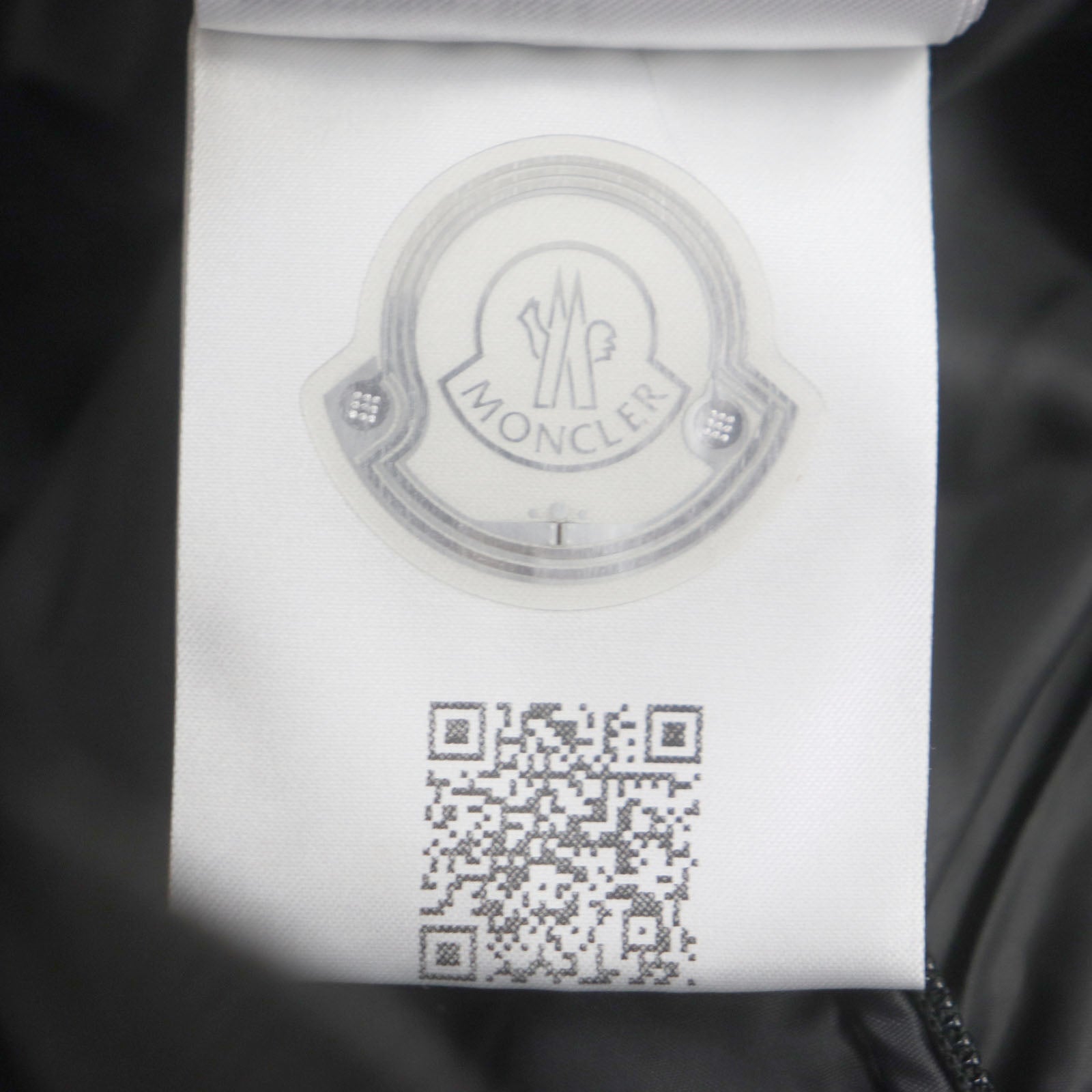 Moncler Nylon Hooded Down Vest with Logo