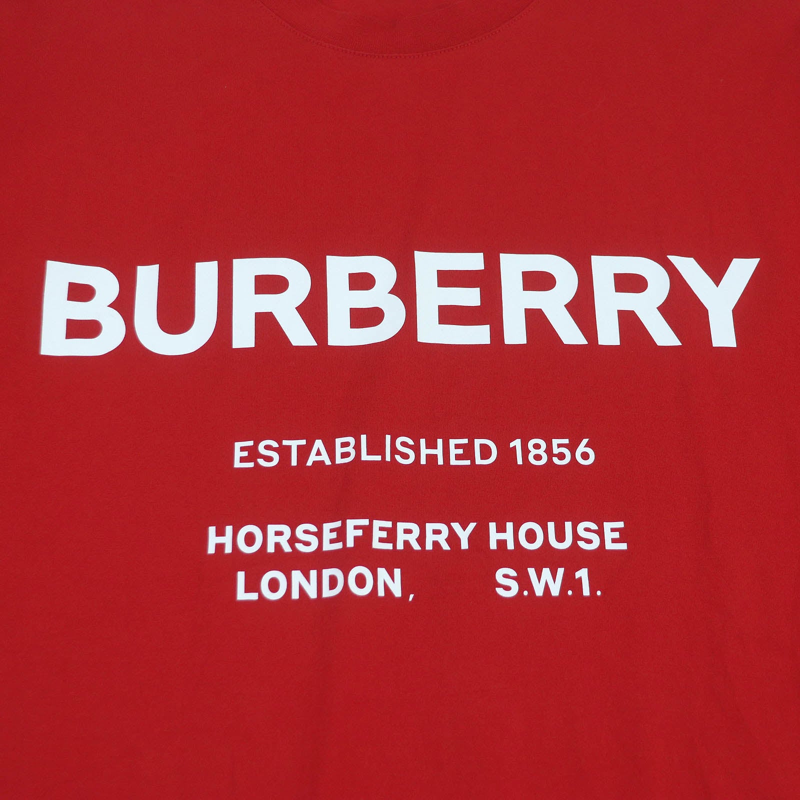 Burberry Horseferry Logo T-shirt Red XL