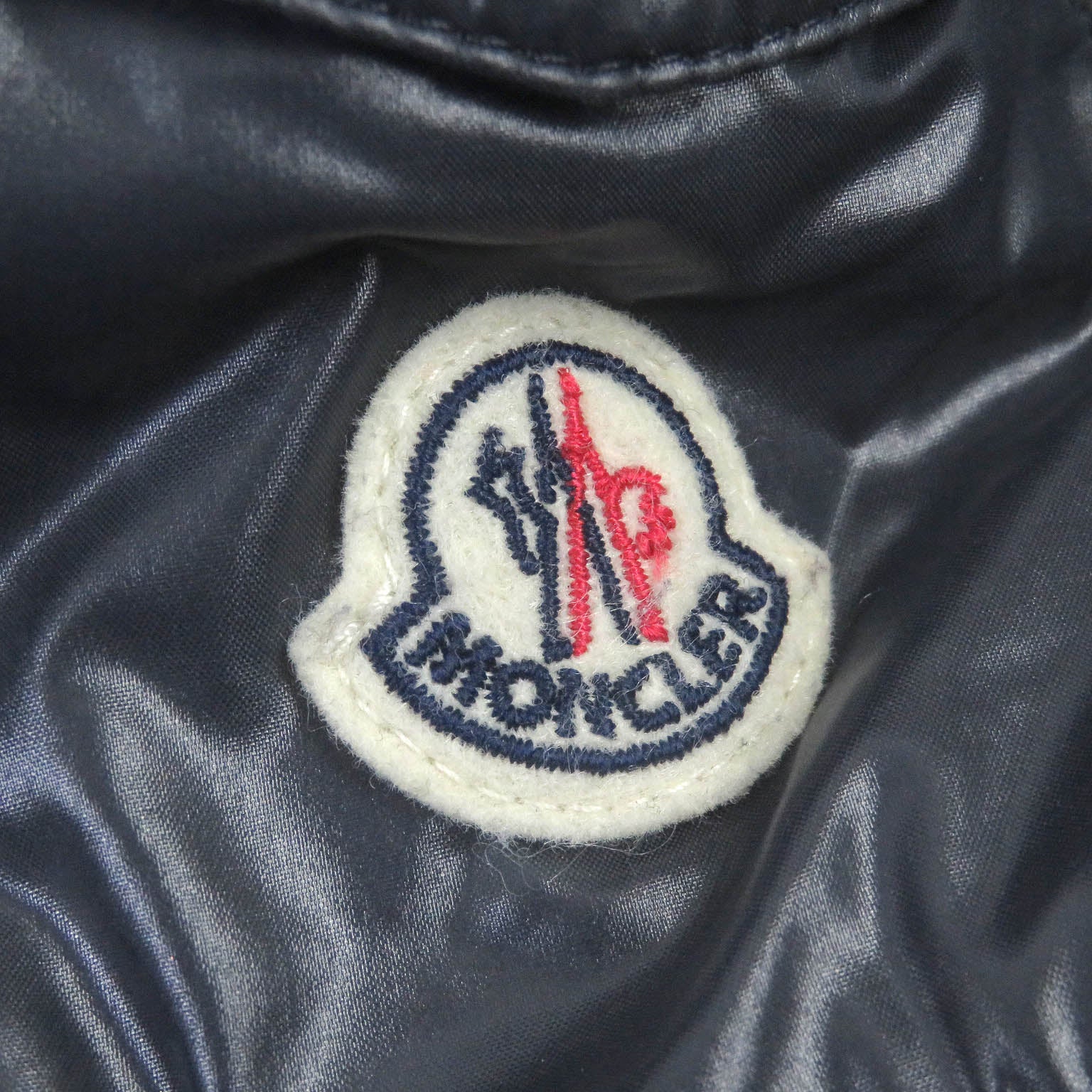 Moncler Cardigan Tricot Down Jacket Navy S