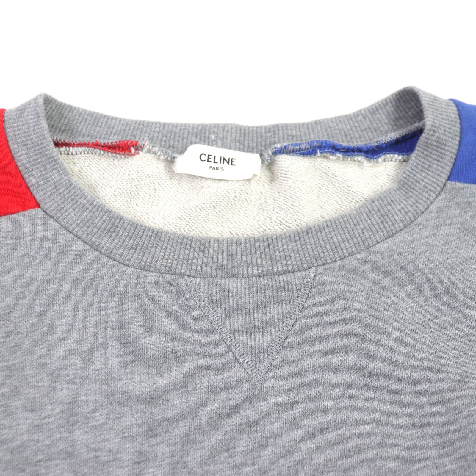 Celine Cotton Logo Print Sweatshirt Pullover