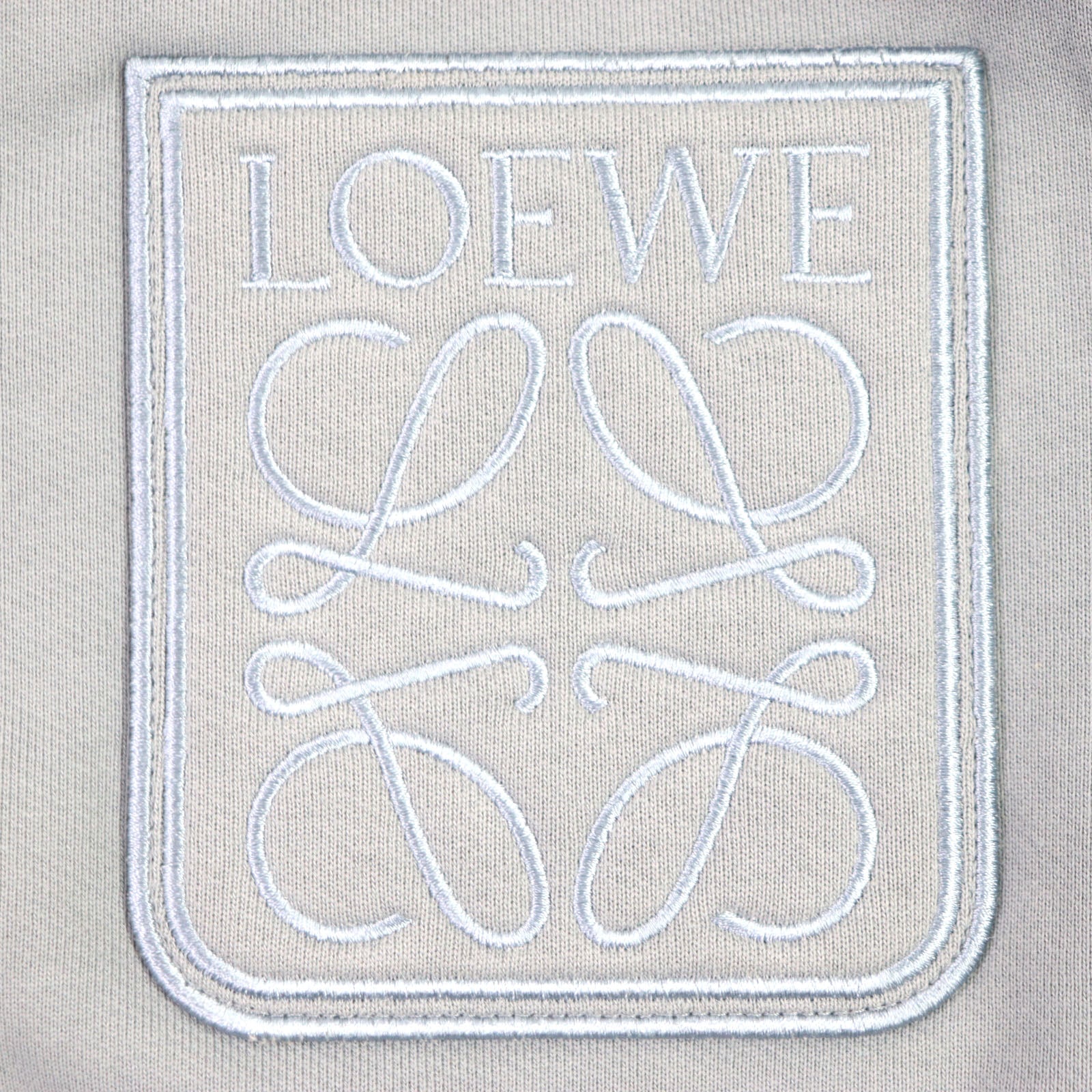 Loewe Cotton Anagram Logo Leather Zip-up Parker M