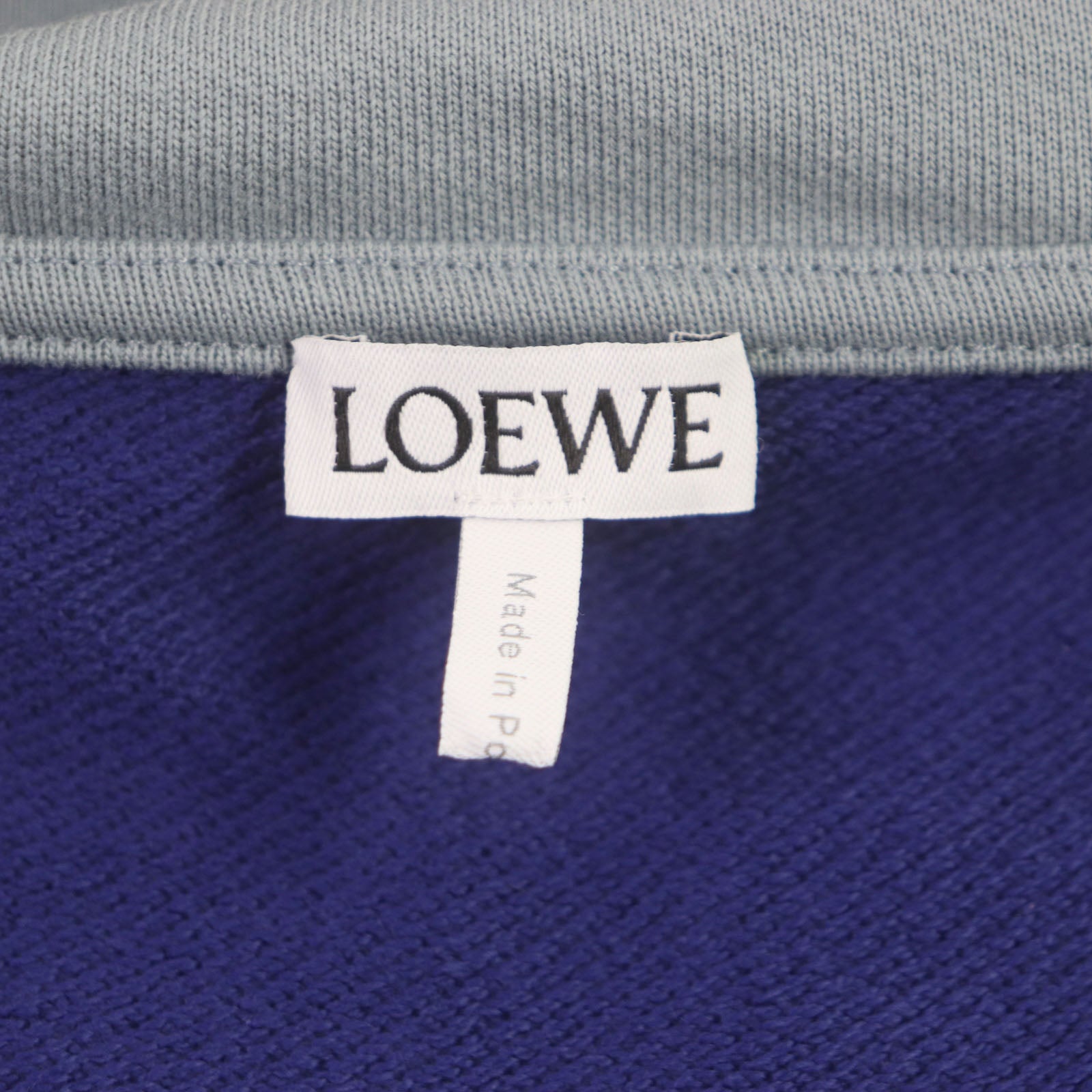 Loewe Cotton Anagram Logo Leather Zip-up Parker M