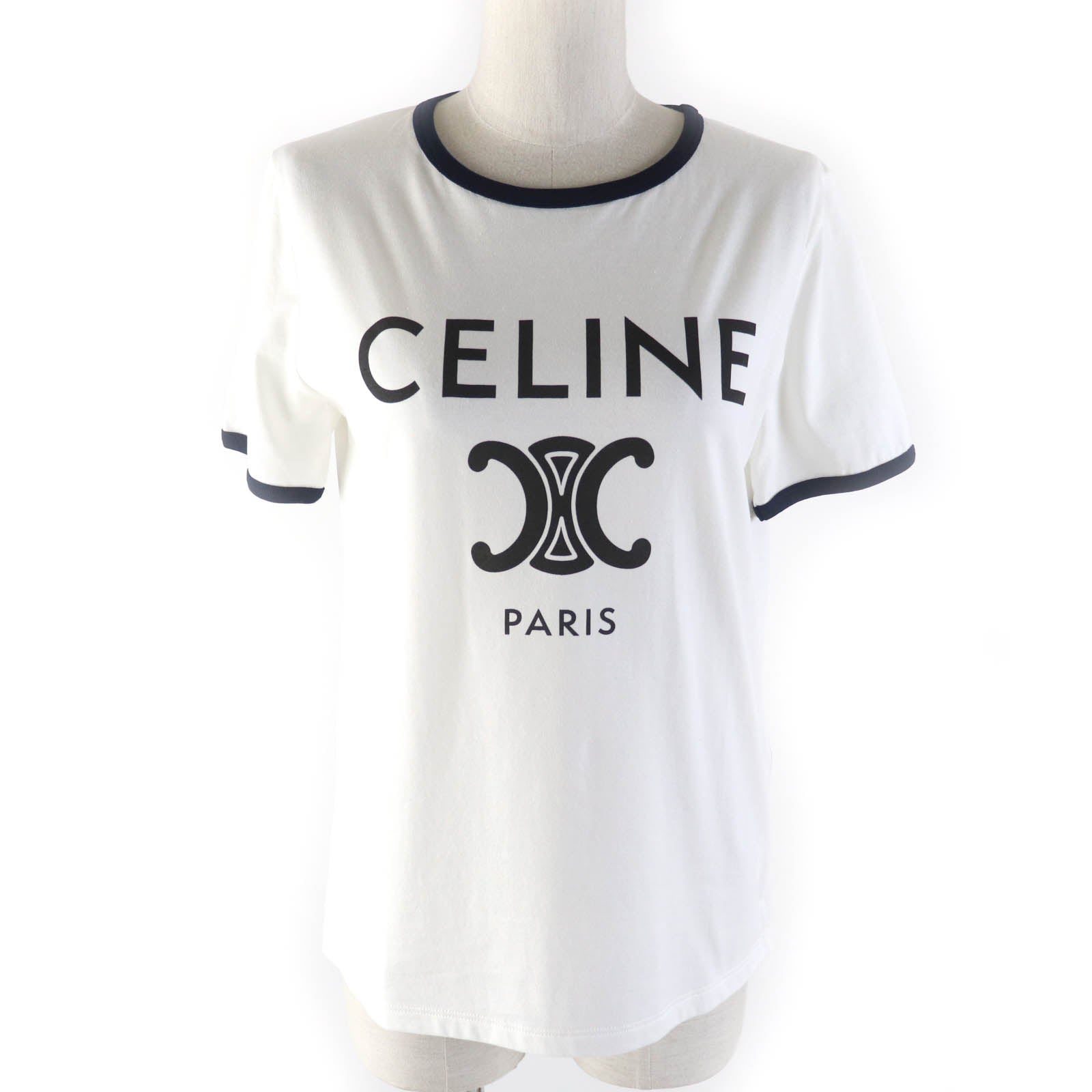 CELINE Cotton Jersey T-Shirt Women