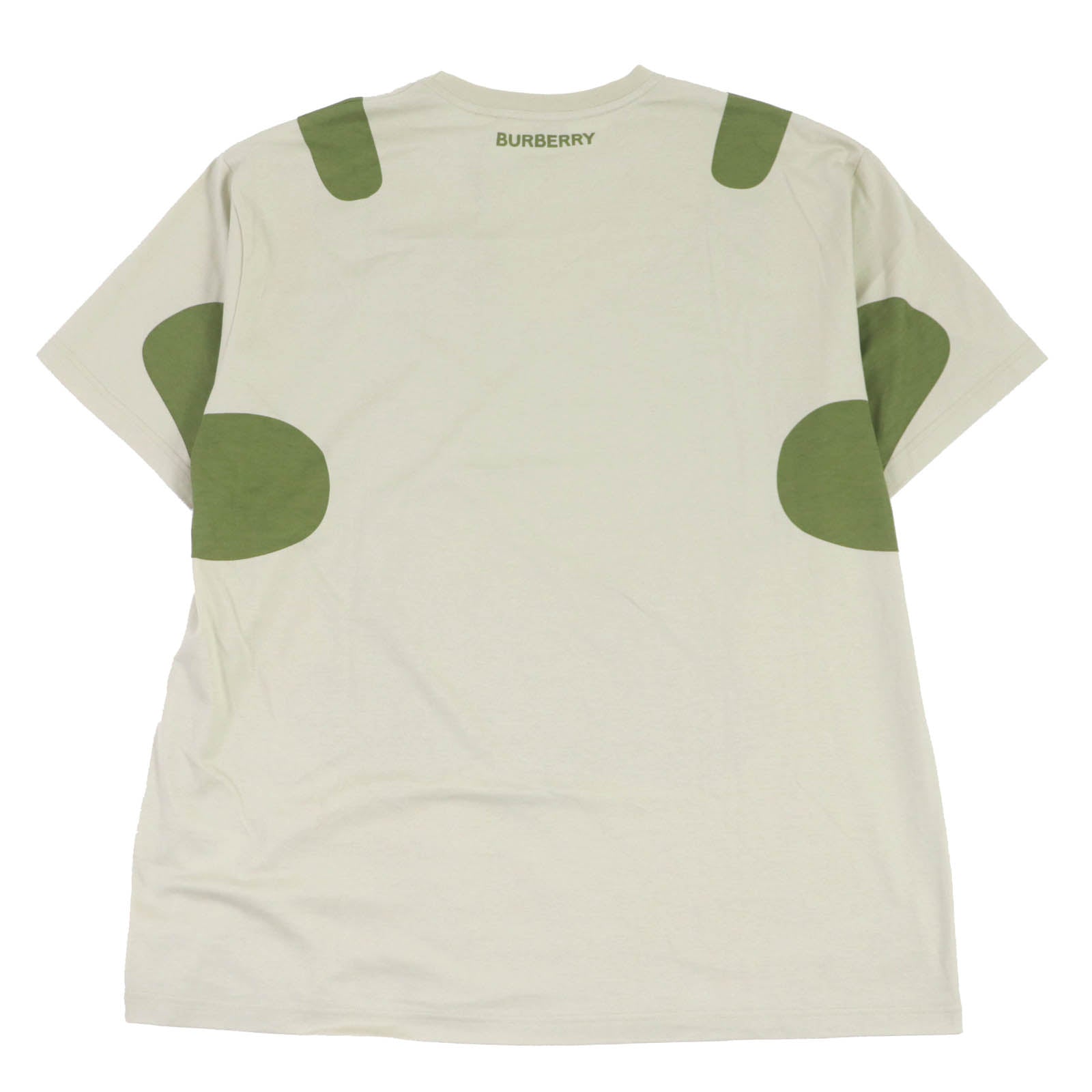 Burberry Cotton Crew Neck T-shirt Khaki M