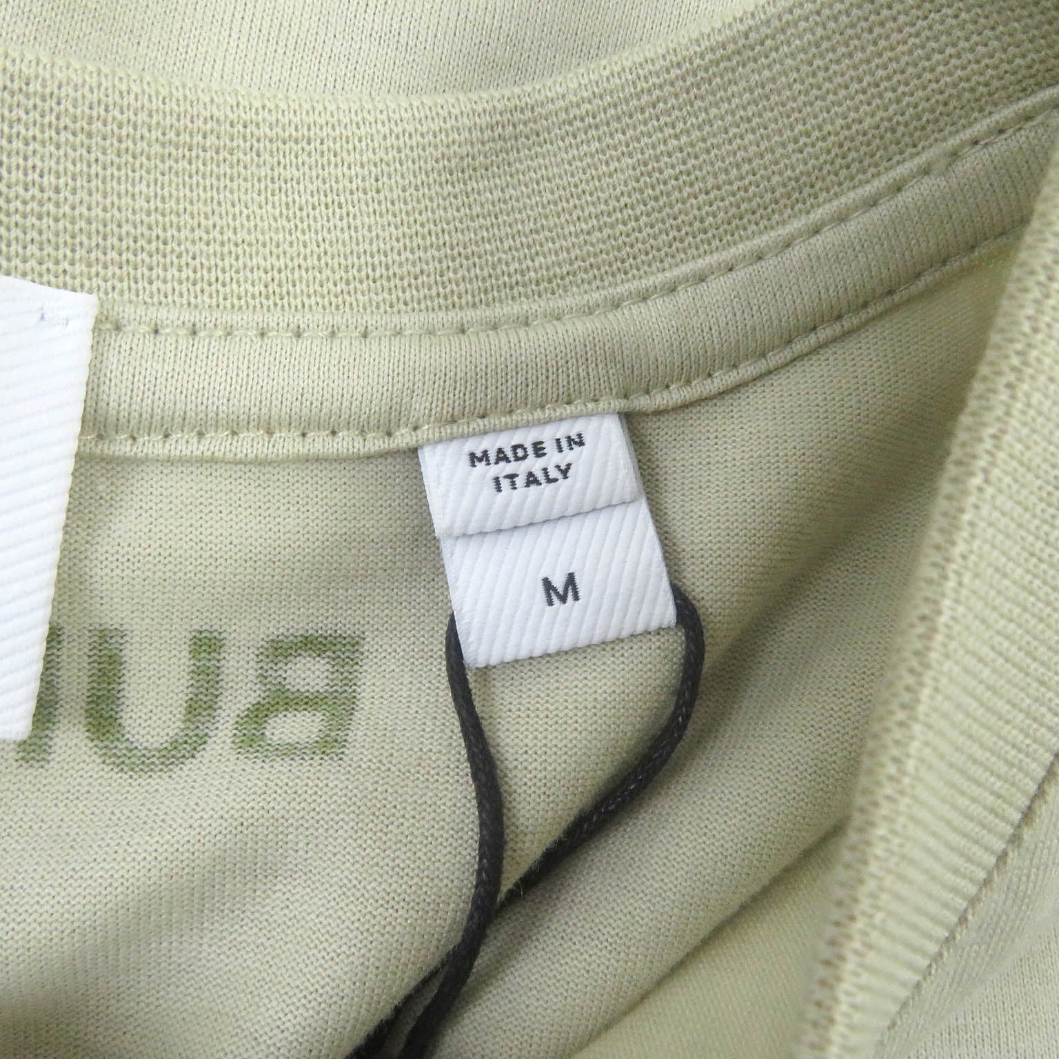 Burberry Cotton Crew Neck T-shirt Khaki M