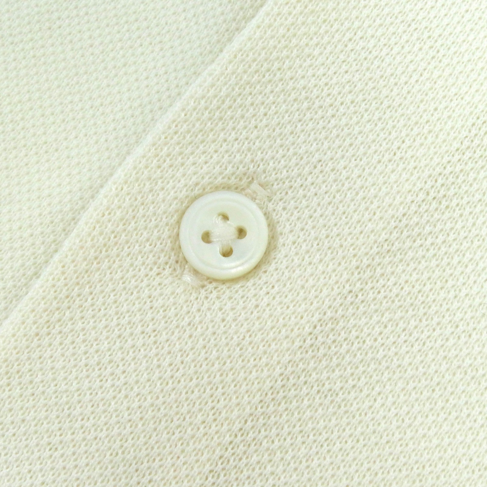 Ermenegildo Zegna Cotton Polo Shirt Ivory