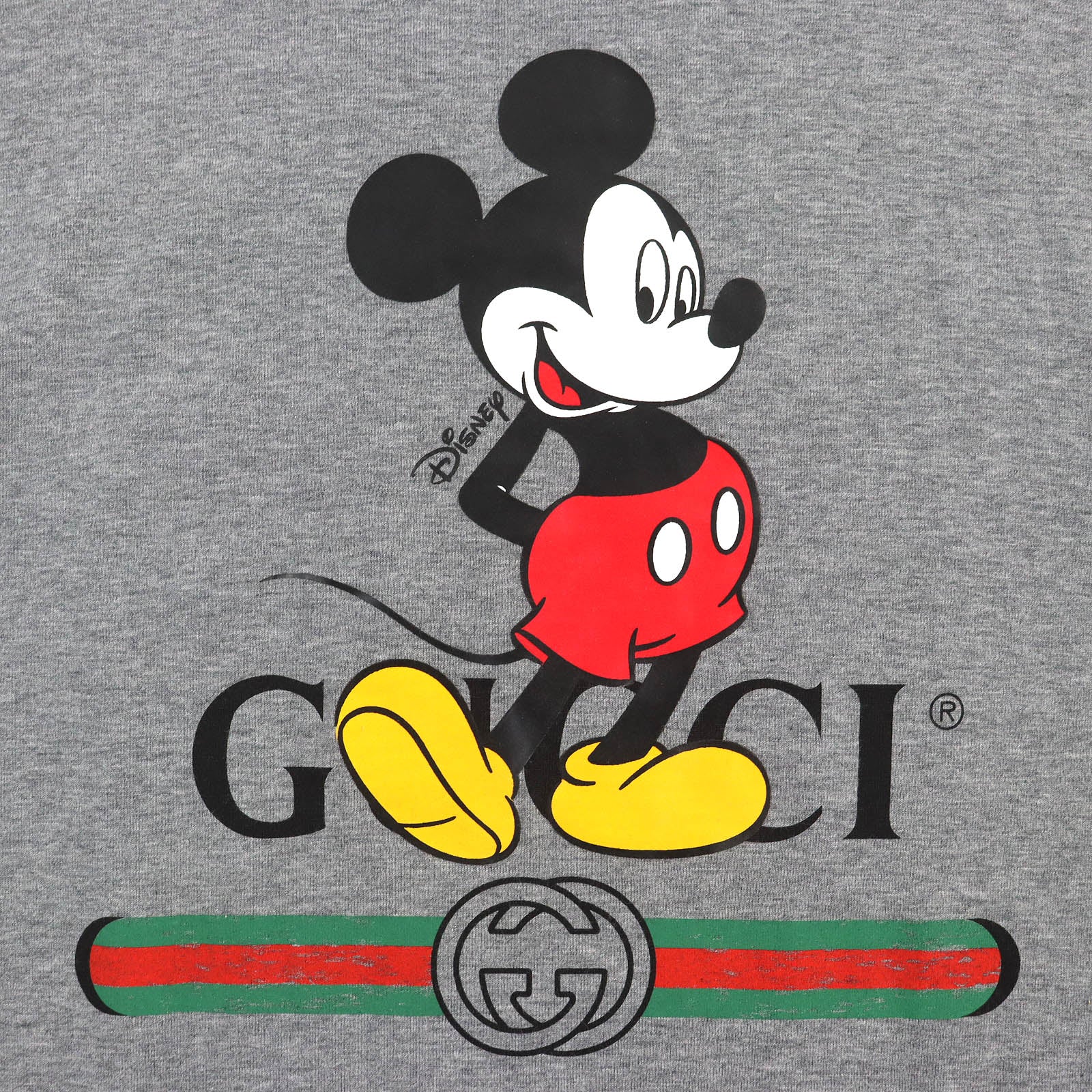 GUCCI Disney Mickey Mouse Print Oversized T-shirt XS