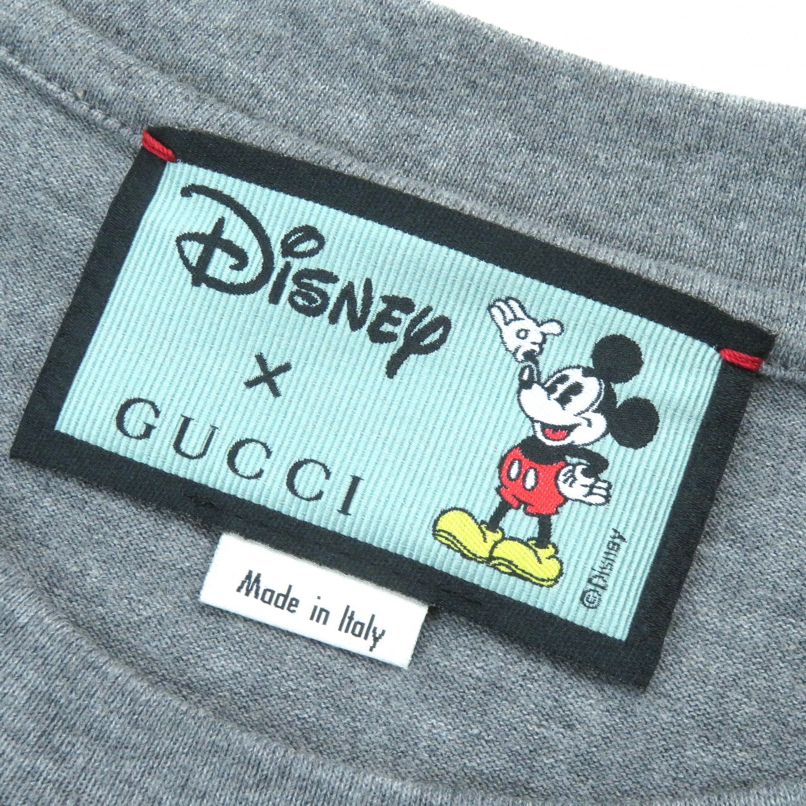 GUCCI Disney Mickey Mouse Print Oversized T-shirt XS