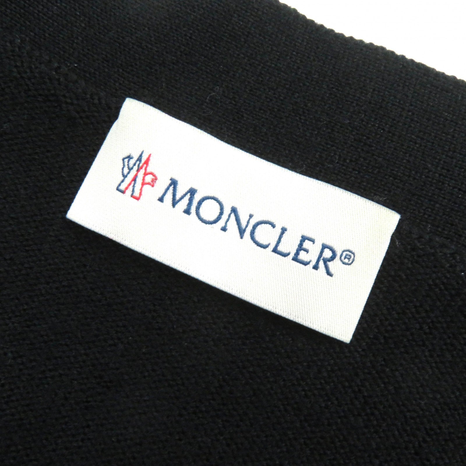 Moncler Wool Cardigan V-neck Black M