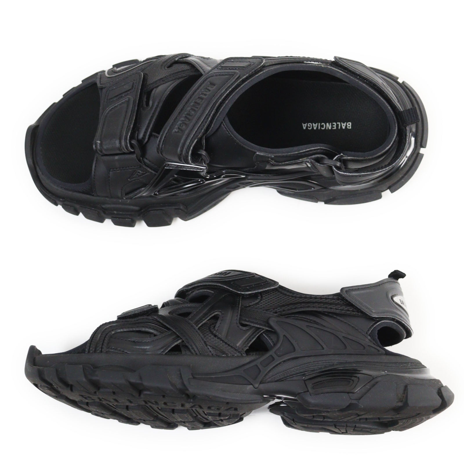 Balenciaga Track Sandal Black 41 Men