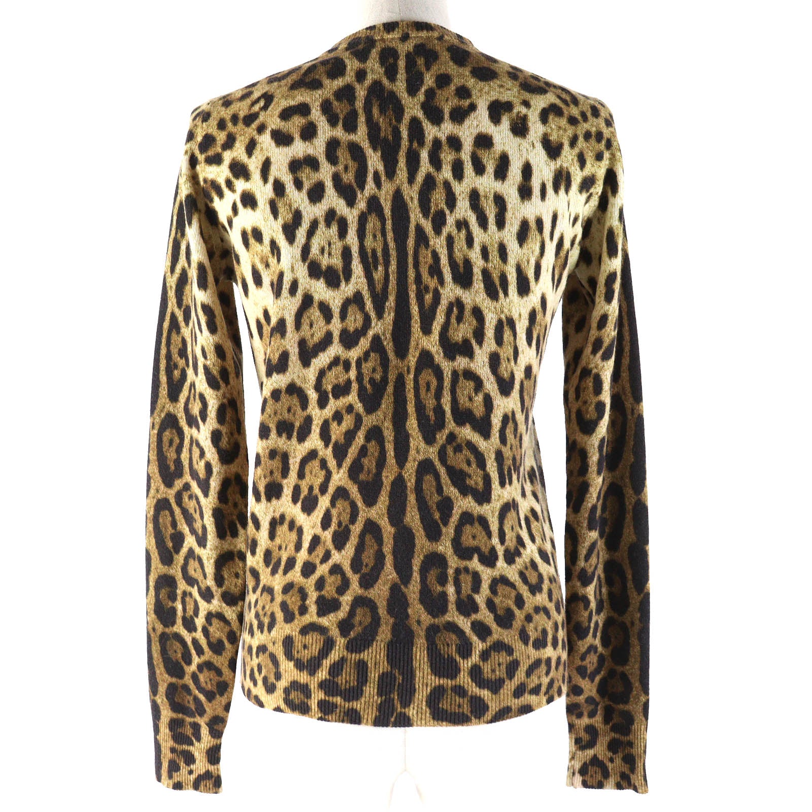 Dolce & Gabbana Cashmere Leopard Cardigan