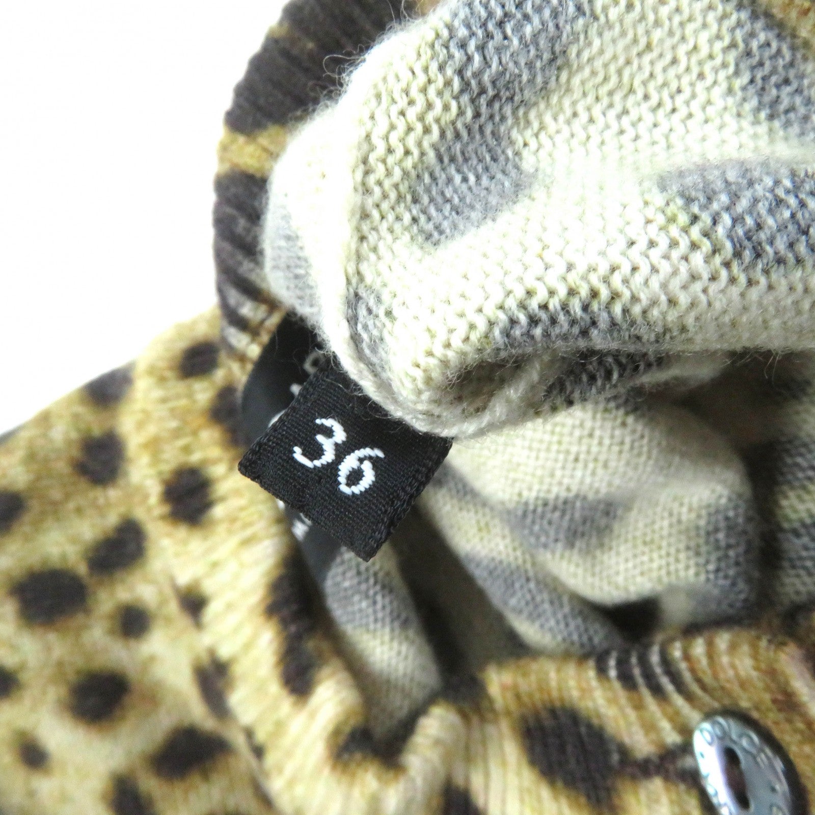 Dolce & Gabbana Cashmere Leopard Cardigan