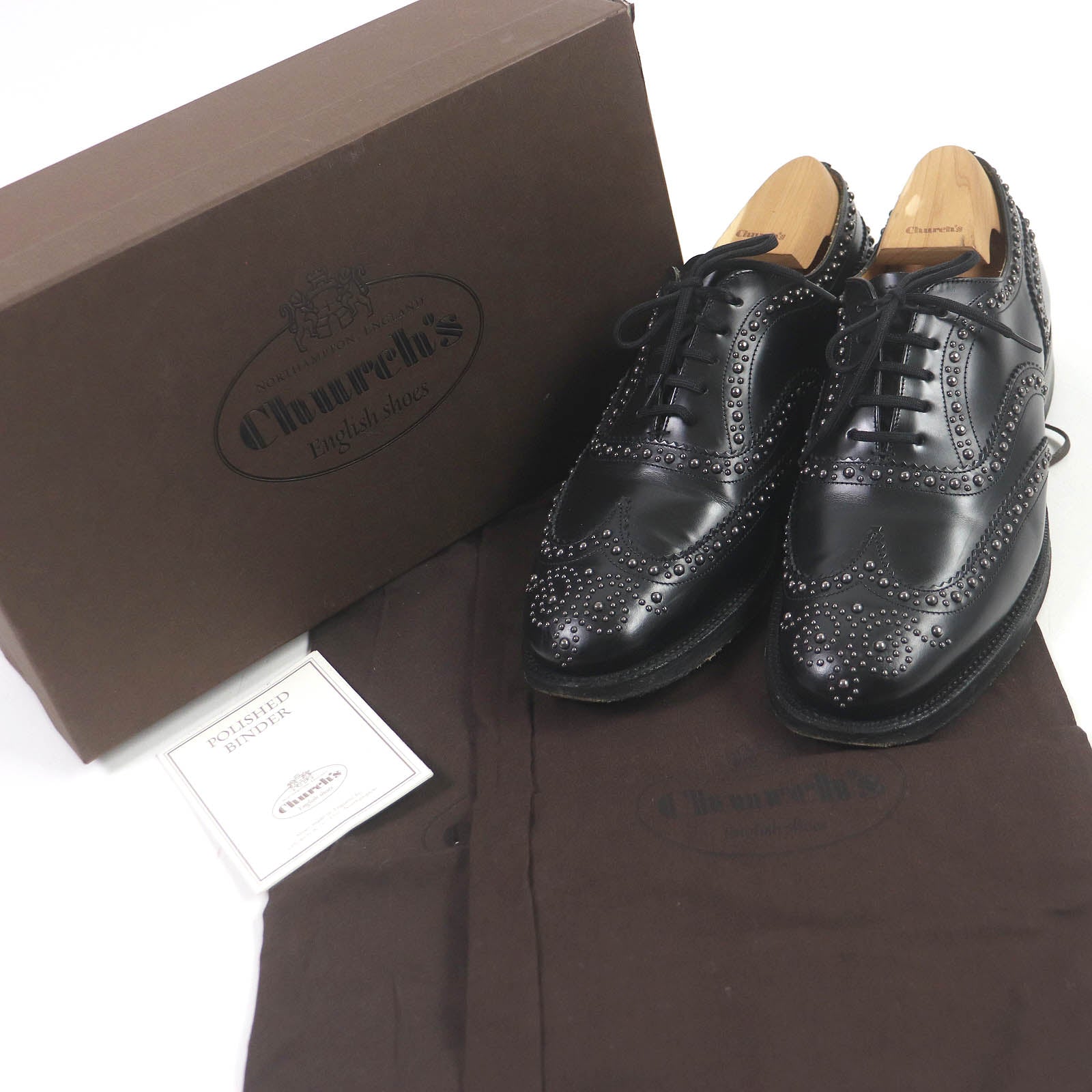 Church's BURWOOD Wingtip Brogue Leather Shoes