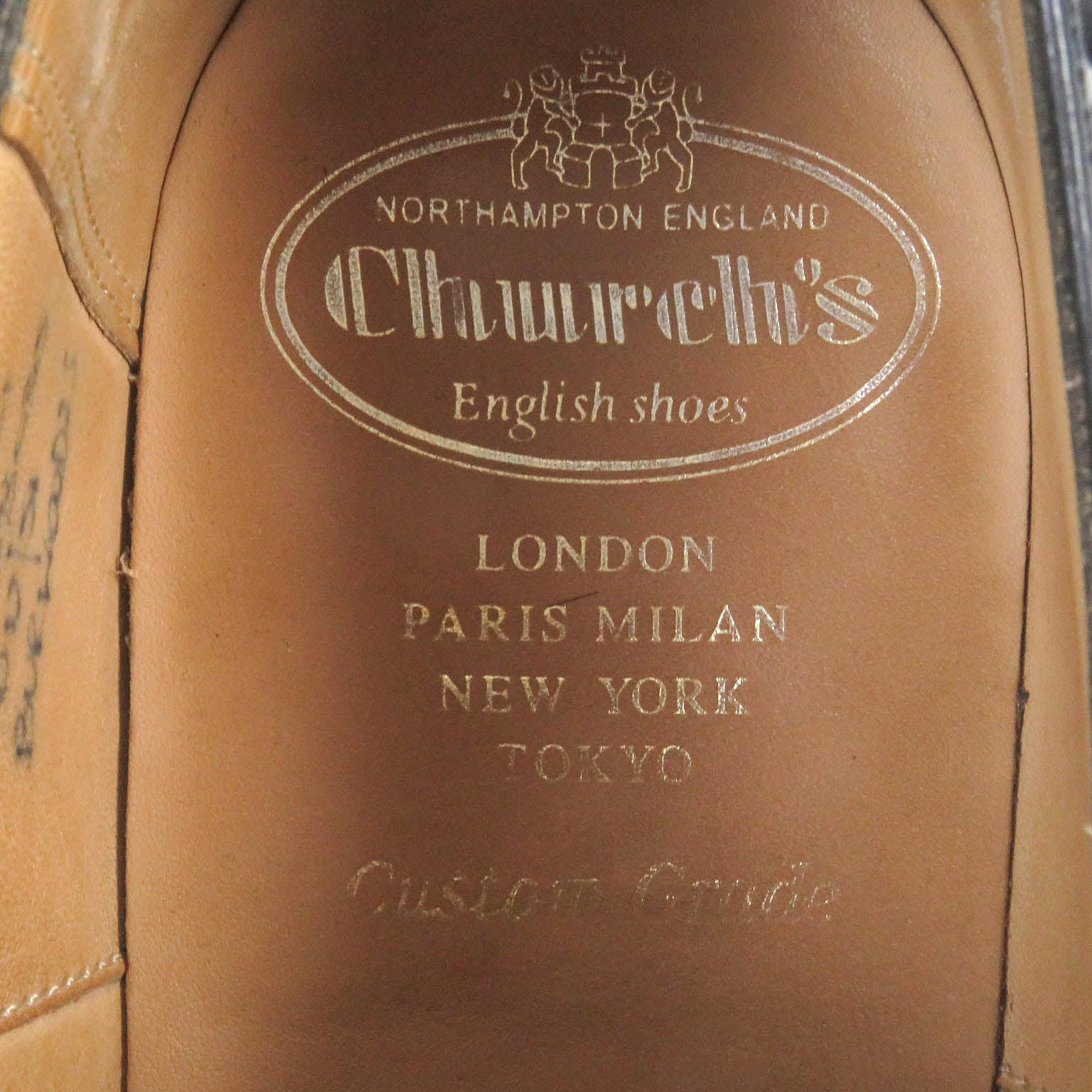 Church's BURWOOD Wingtip Brogue Leather Shoes