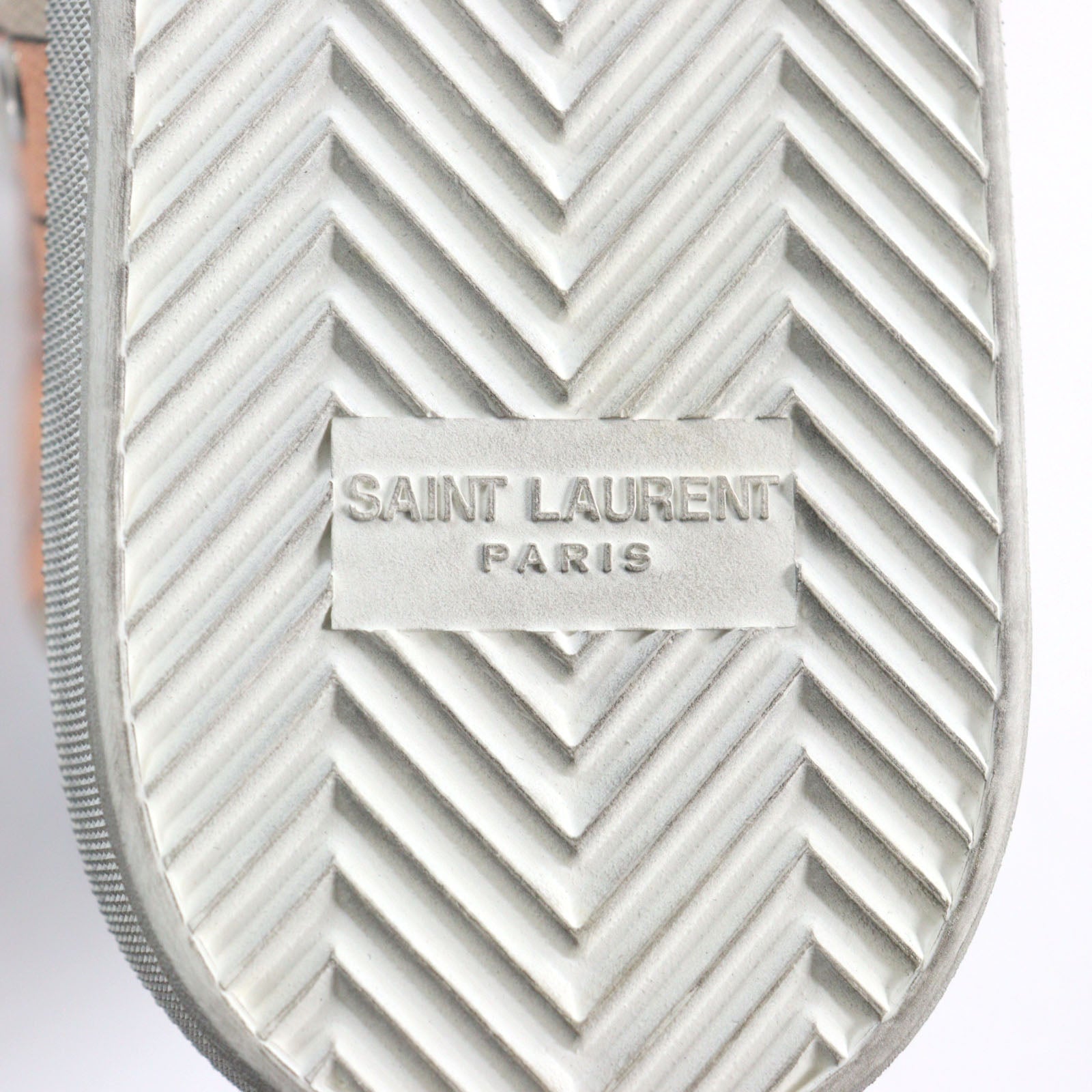 Yves Saint Laurent Logo Print High Sneakers 42