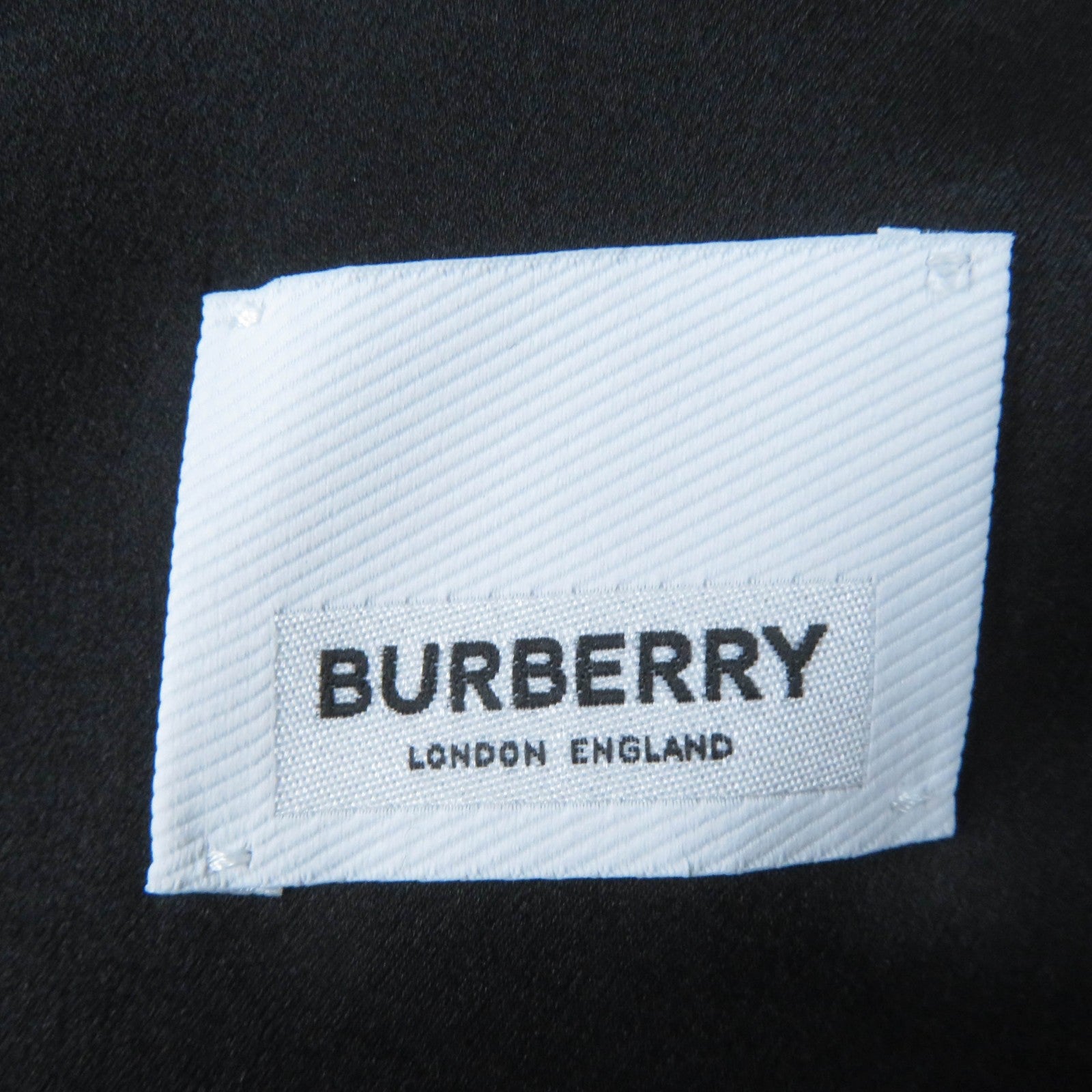 Burberry Virgin Wool Silk Tailored Jacket Black 36