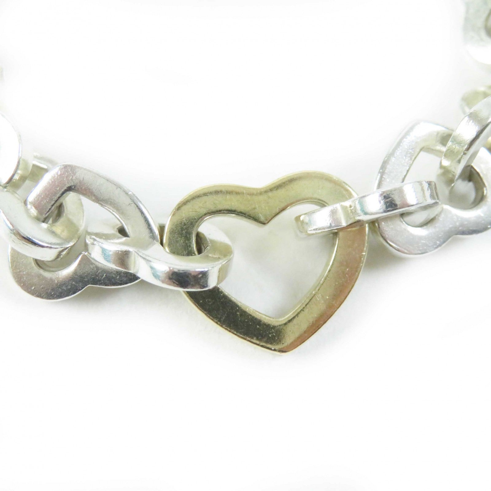 Tiffany & Co Heart Ring Chain Bracelet AG925 750