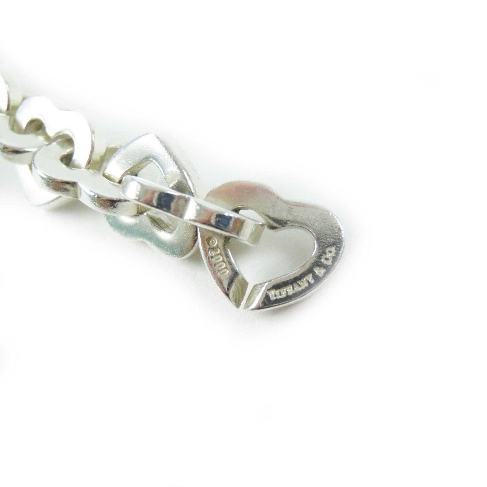 Tiffany & Co Heart Ring Chain Bracelet AG925 750