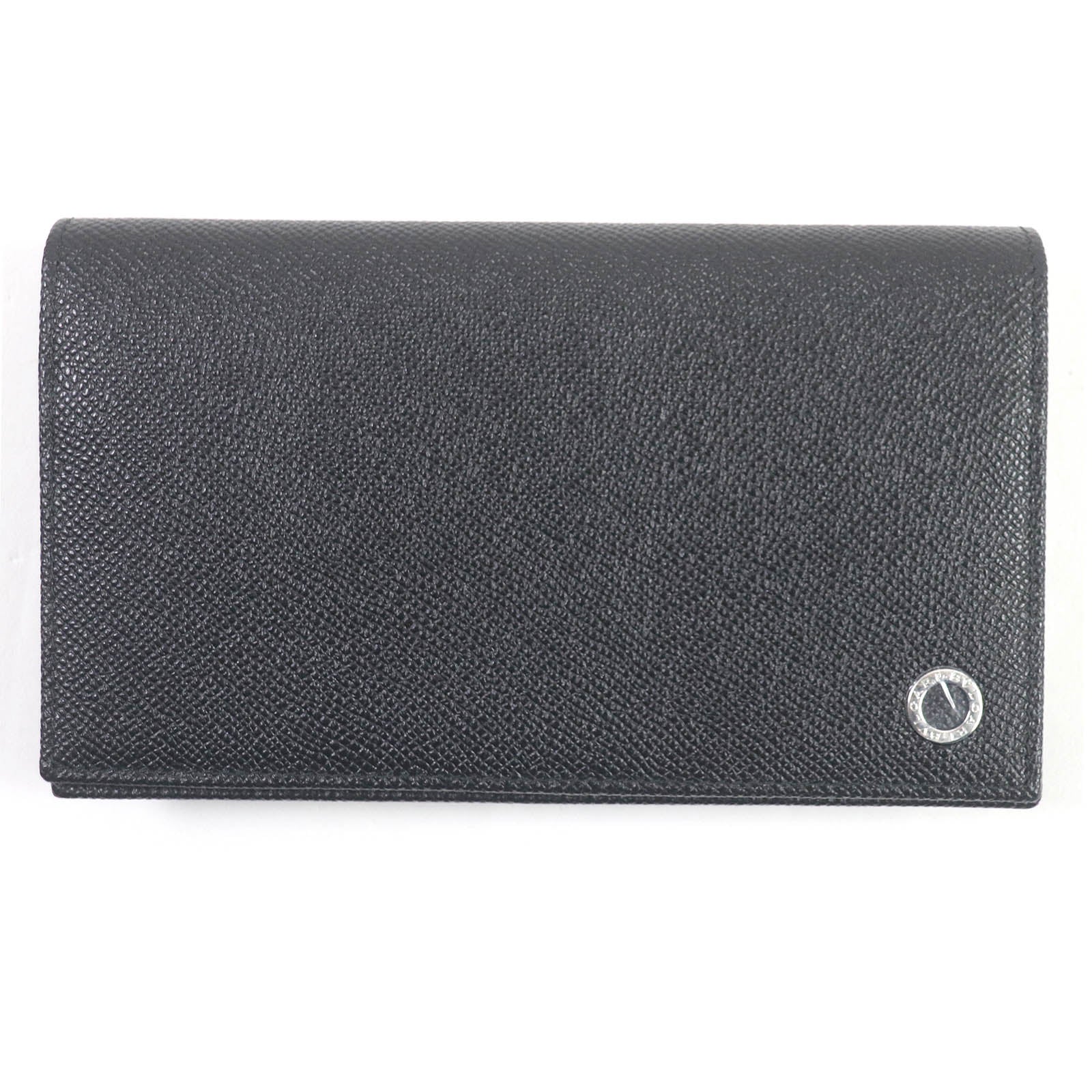 Bvlgari Man Leather Long Wallet Black