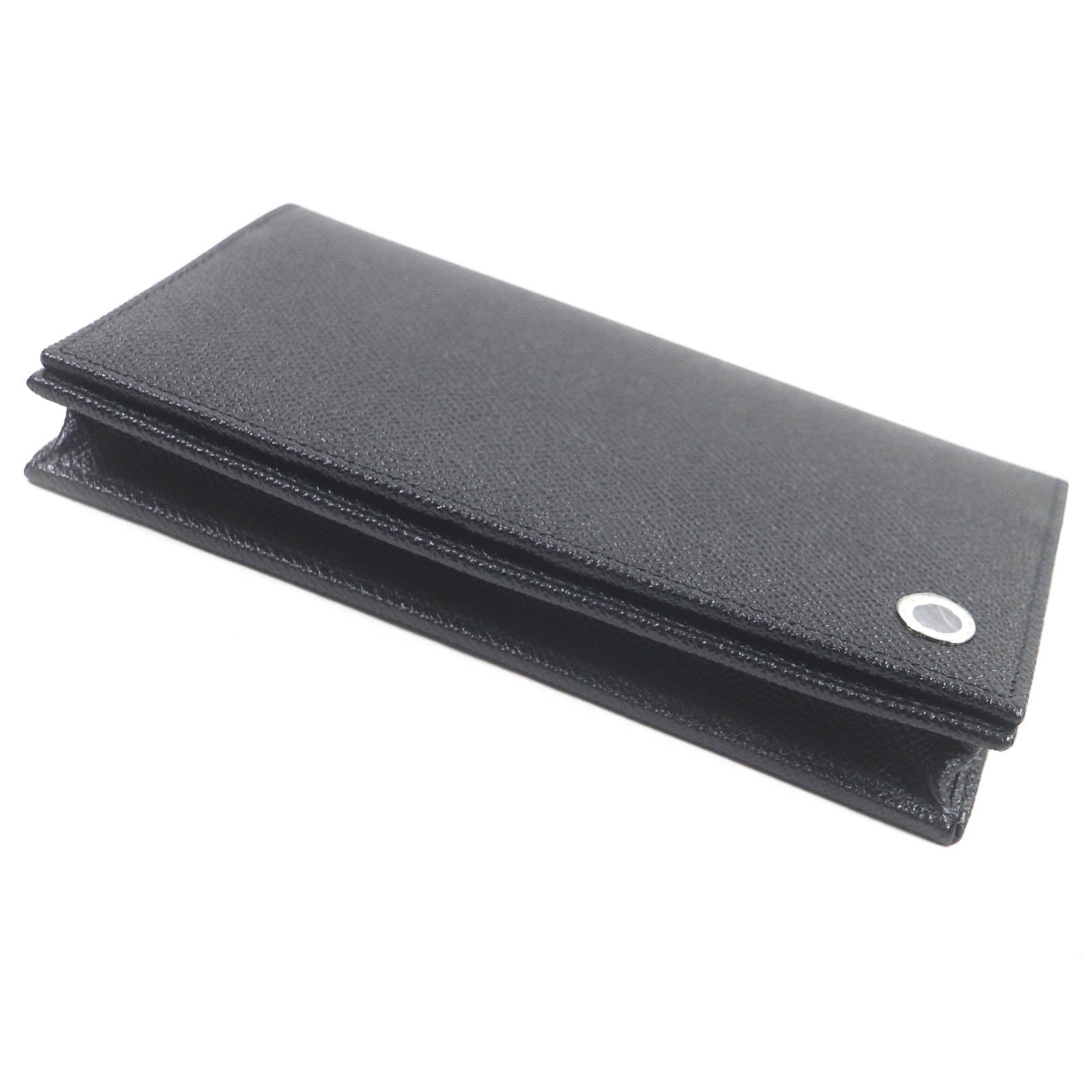 Bvlgari Man Leather Long Wallet Black