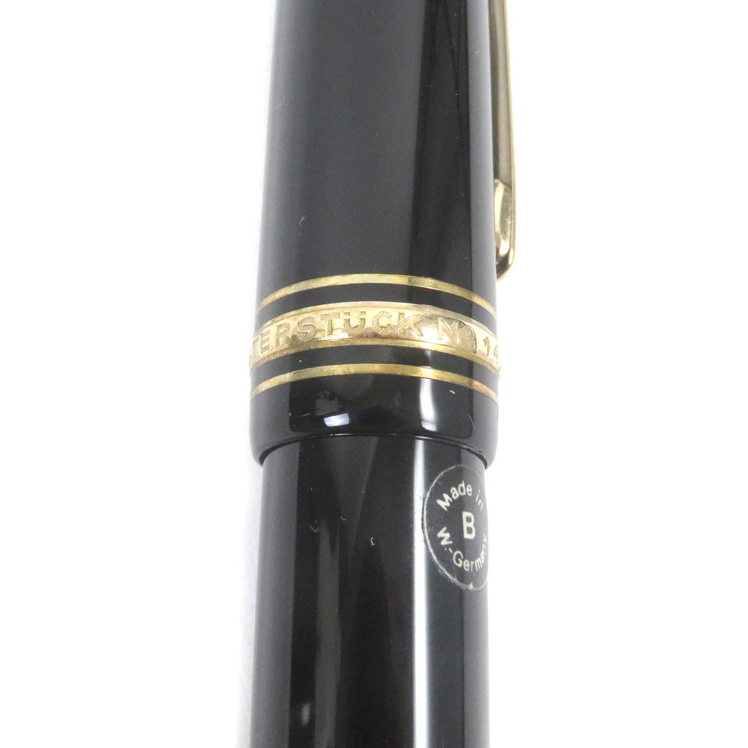 Montblanc Meisterstuck 149 Fountain Pen Black Gold