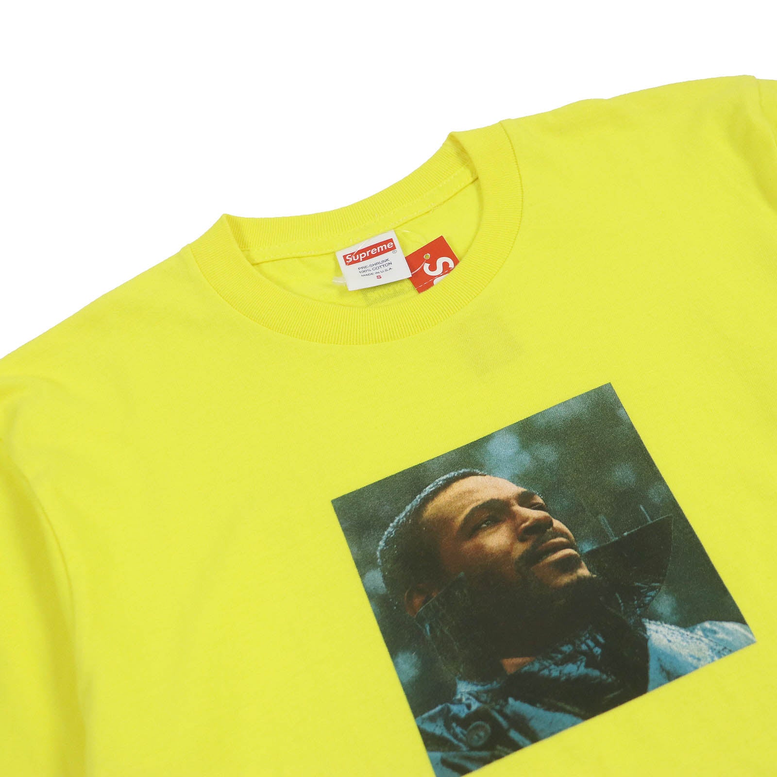 Supreme Marvin Gaye Print Crew Neck T-shirt