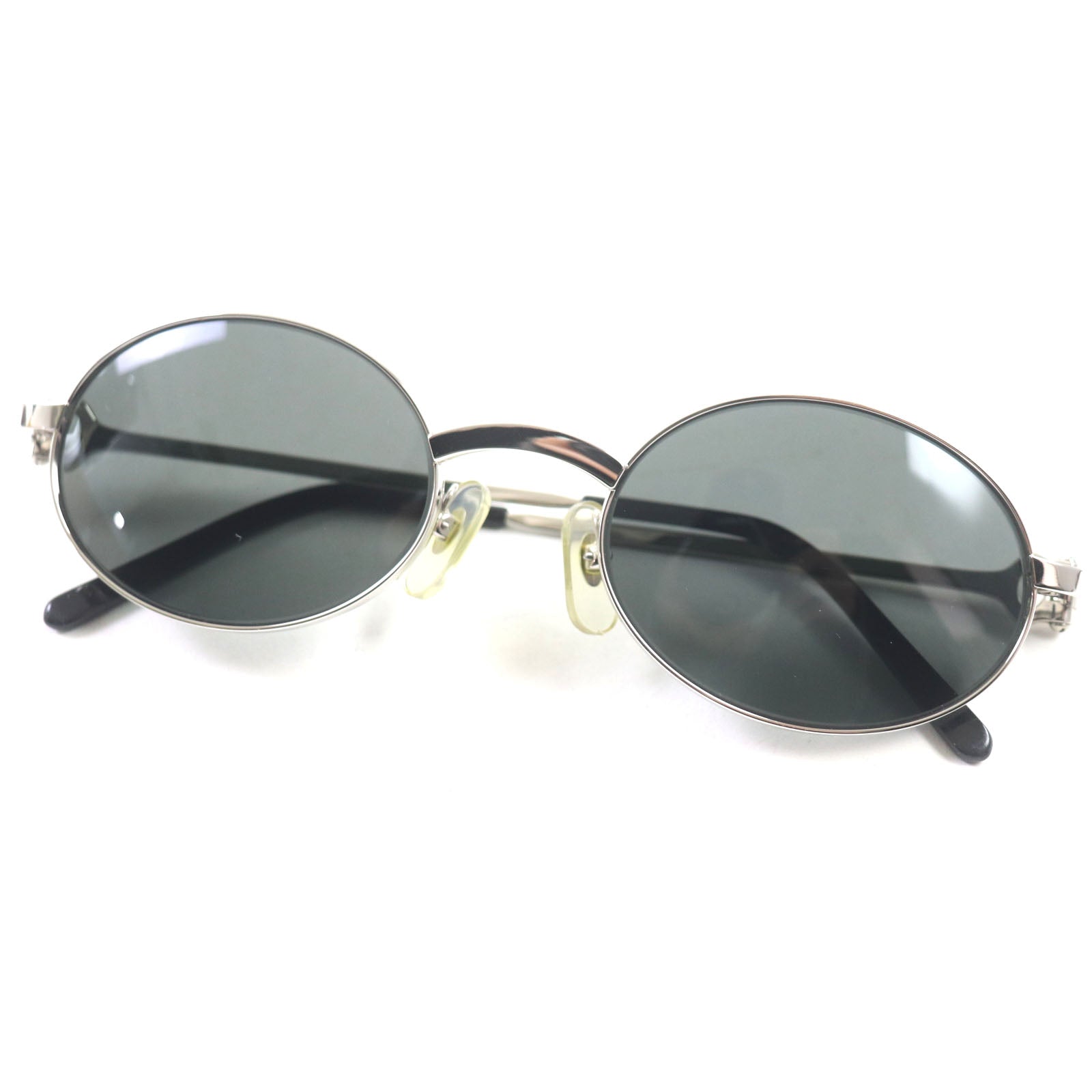 Cartier Metal Oval Eyewear Sunglasses