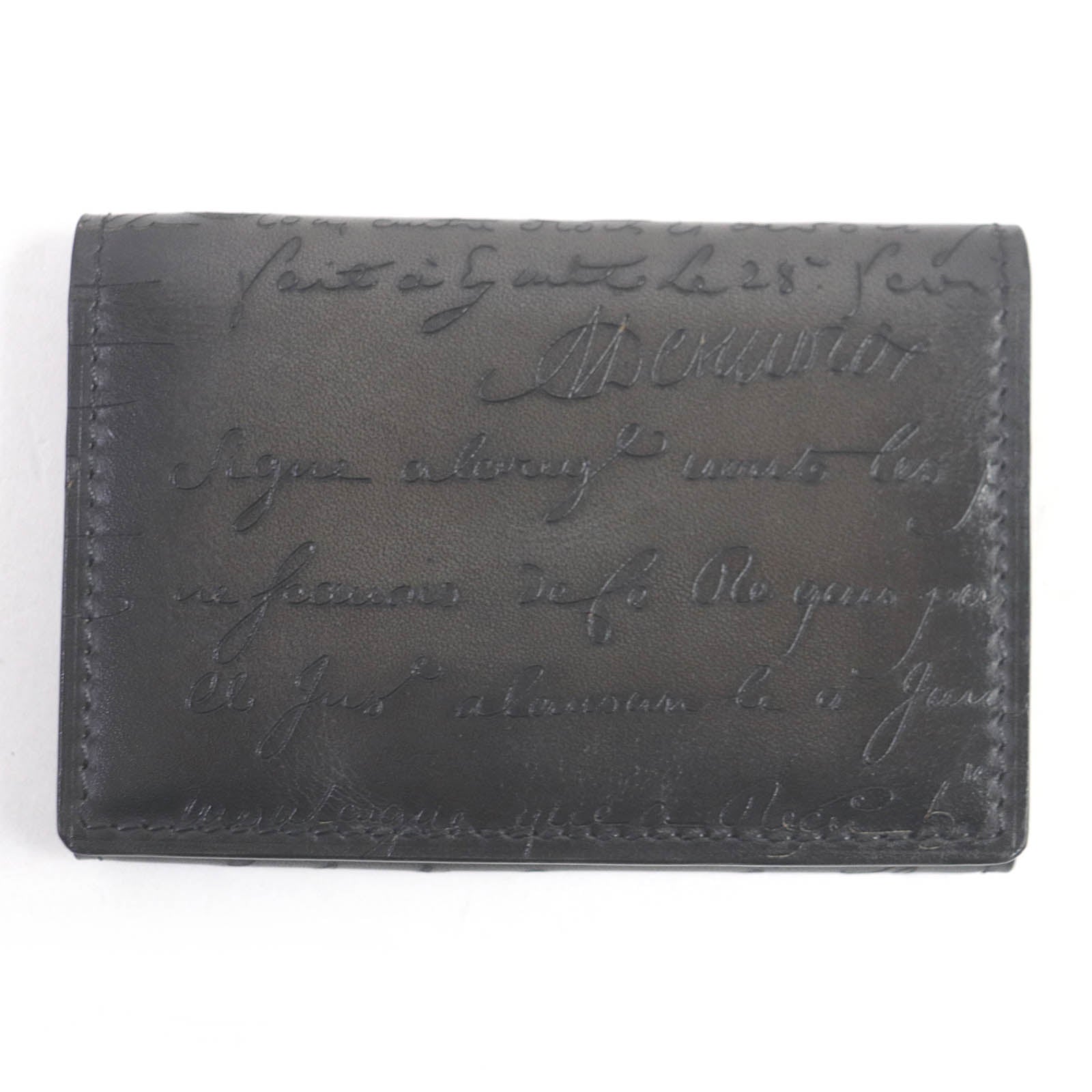 Berluti Leather Business Card Holder