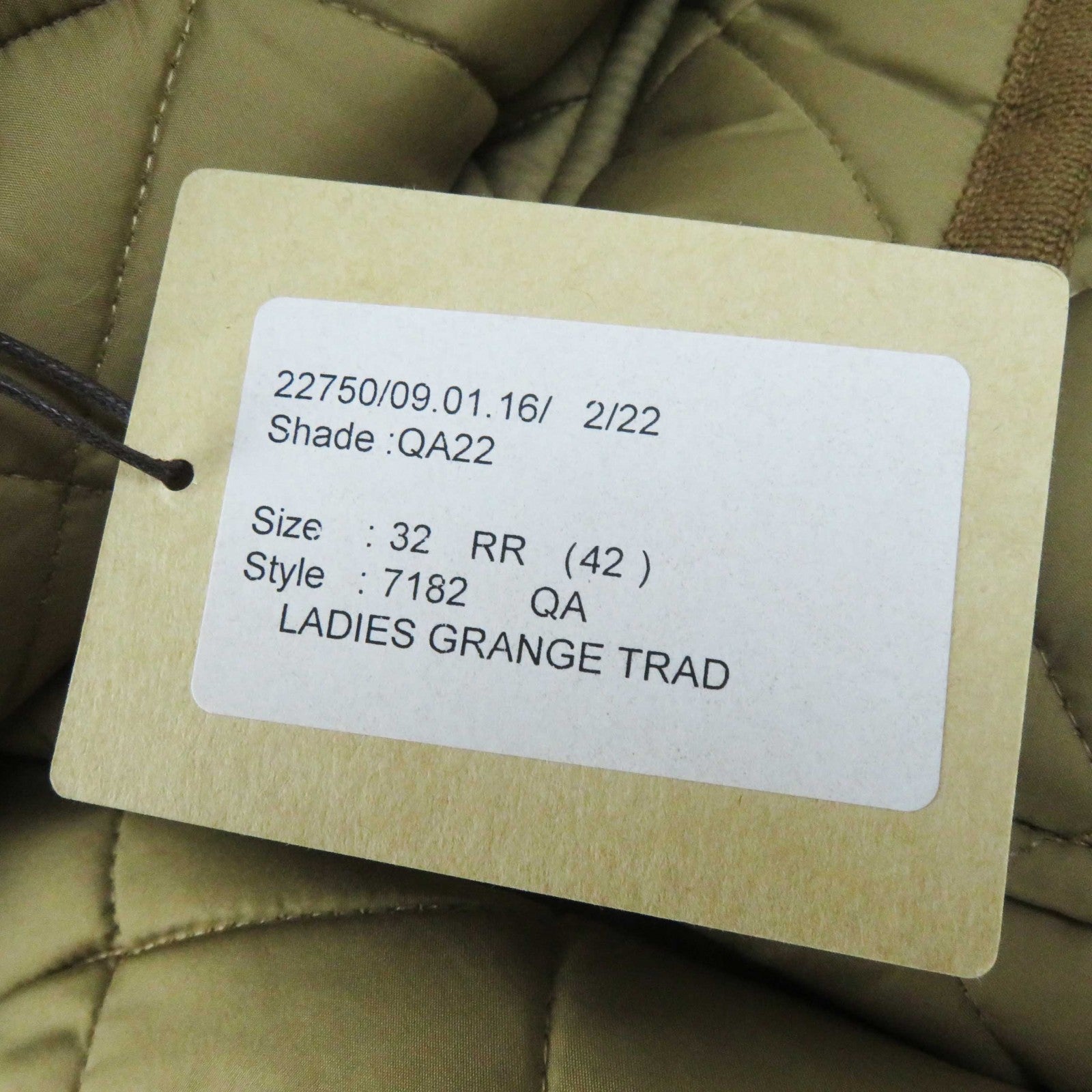 Traditional Weatherwear Hooded Quilted Coat Camel Women