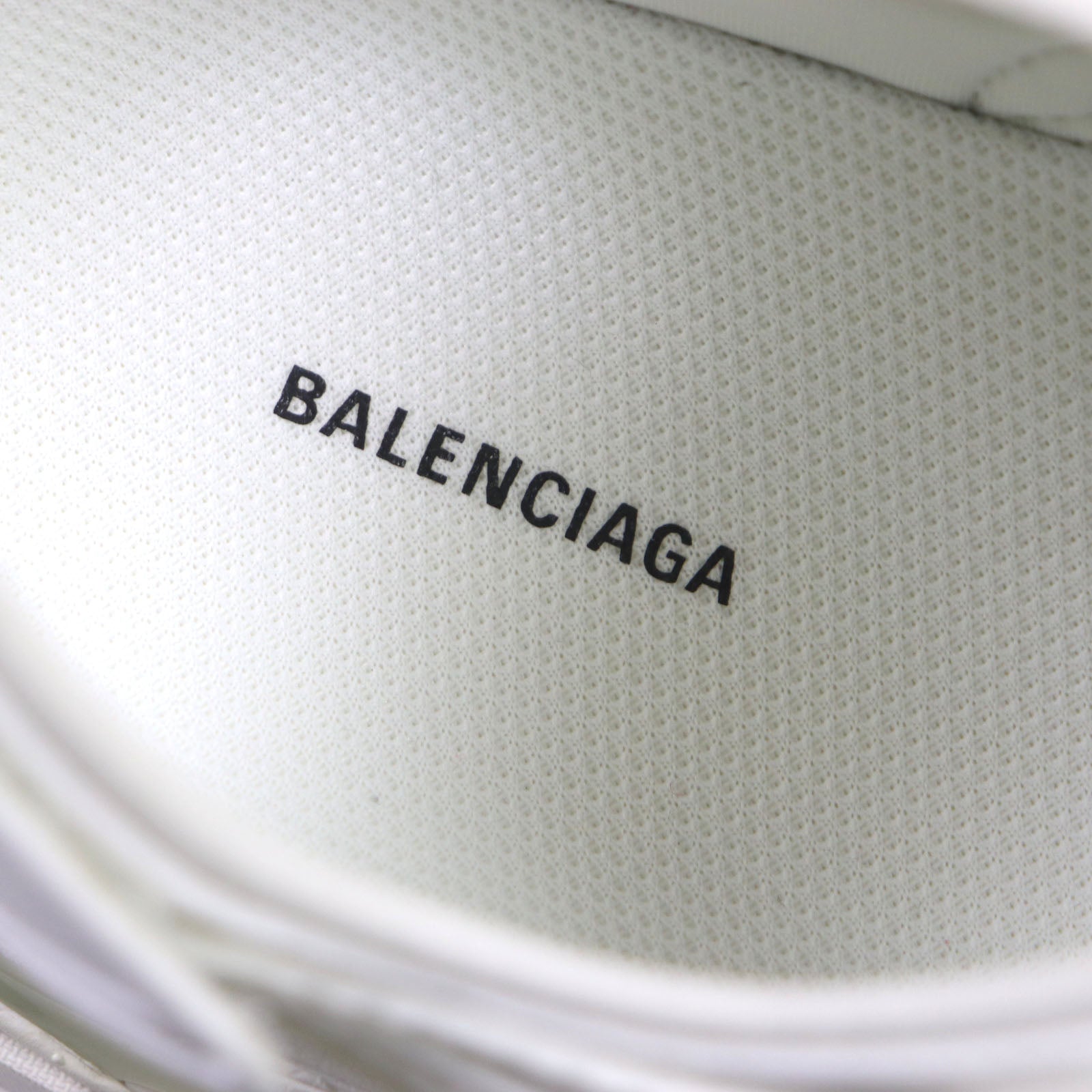 BALENCIAGA Track Sandal Leather White 41