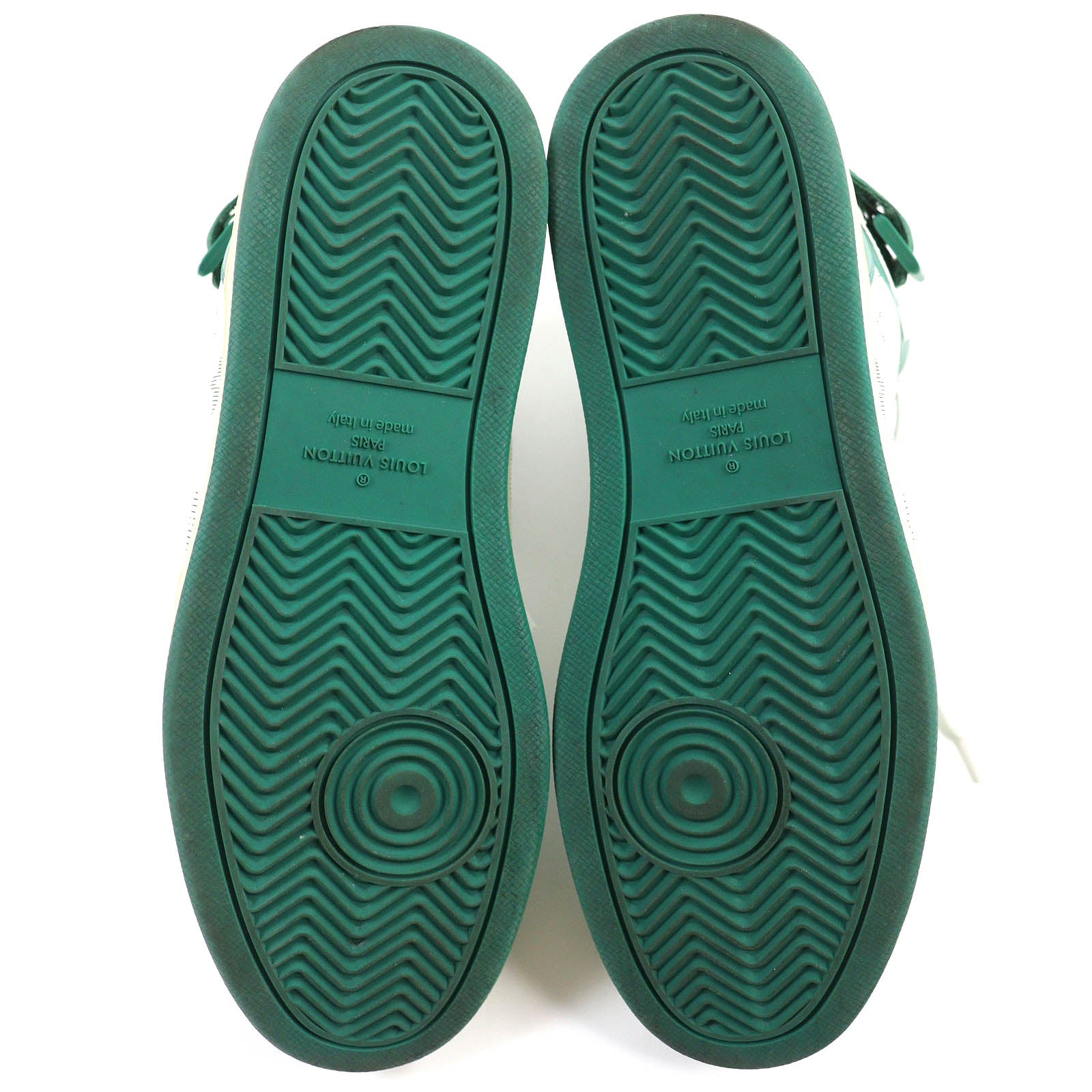 Louis Vuitton Rivoli Monogram Sneakers Green White