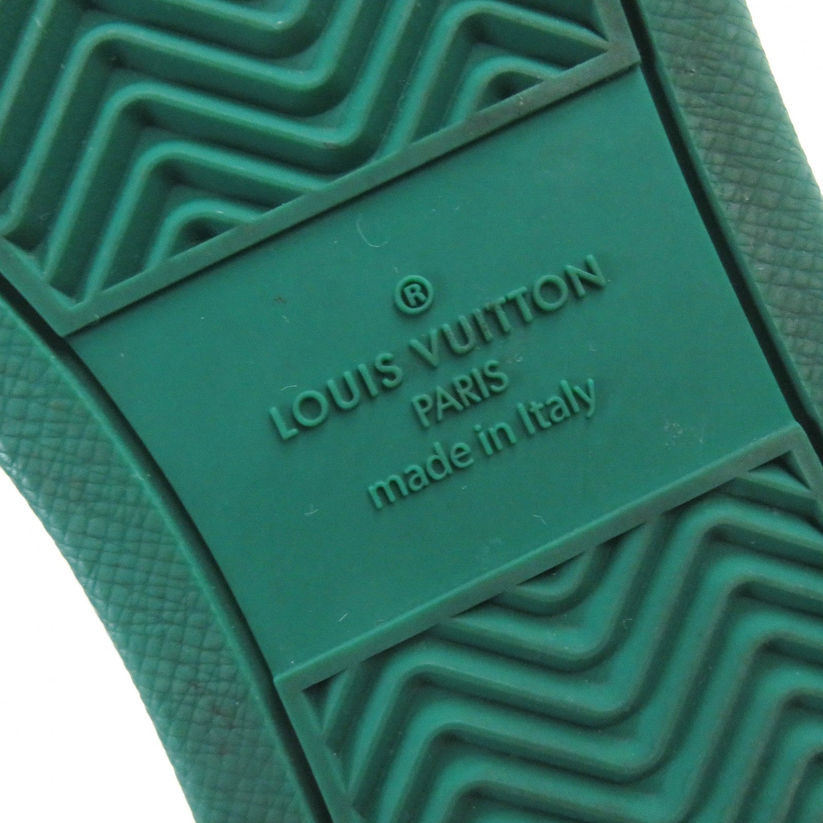 Louis Vuitton Rivoli Monogram Sneakers Green White