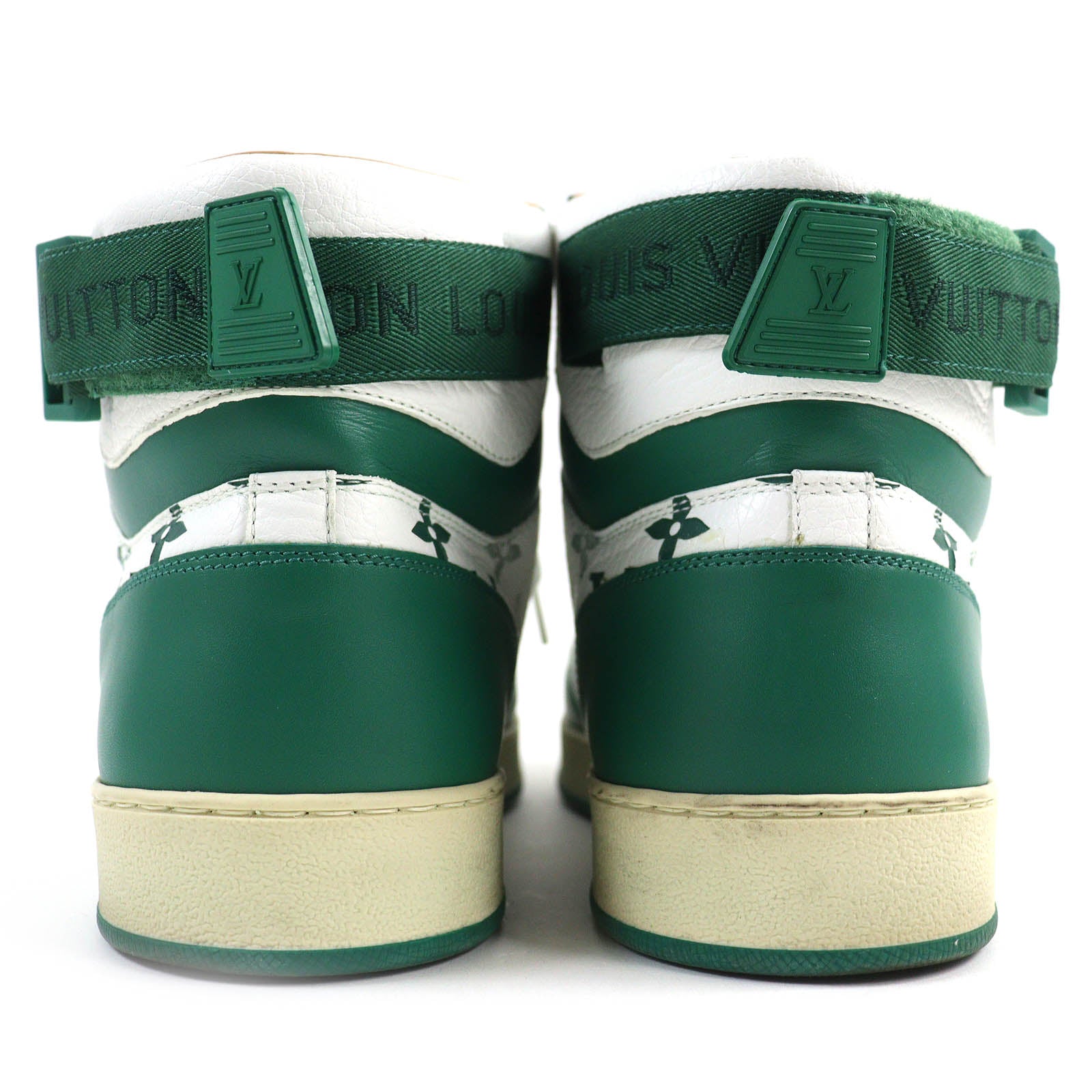 Louis Vuitton Rivoli Monogram Sneakers Green White