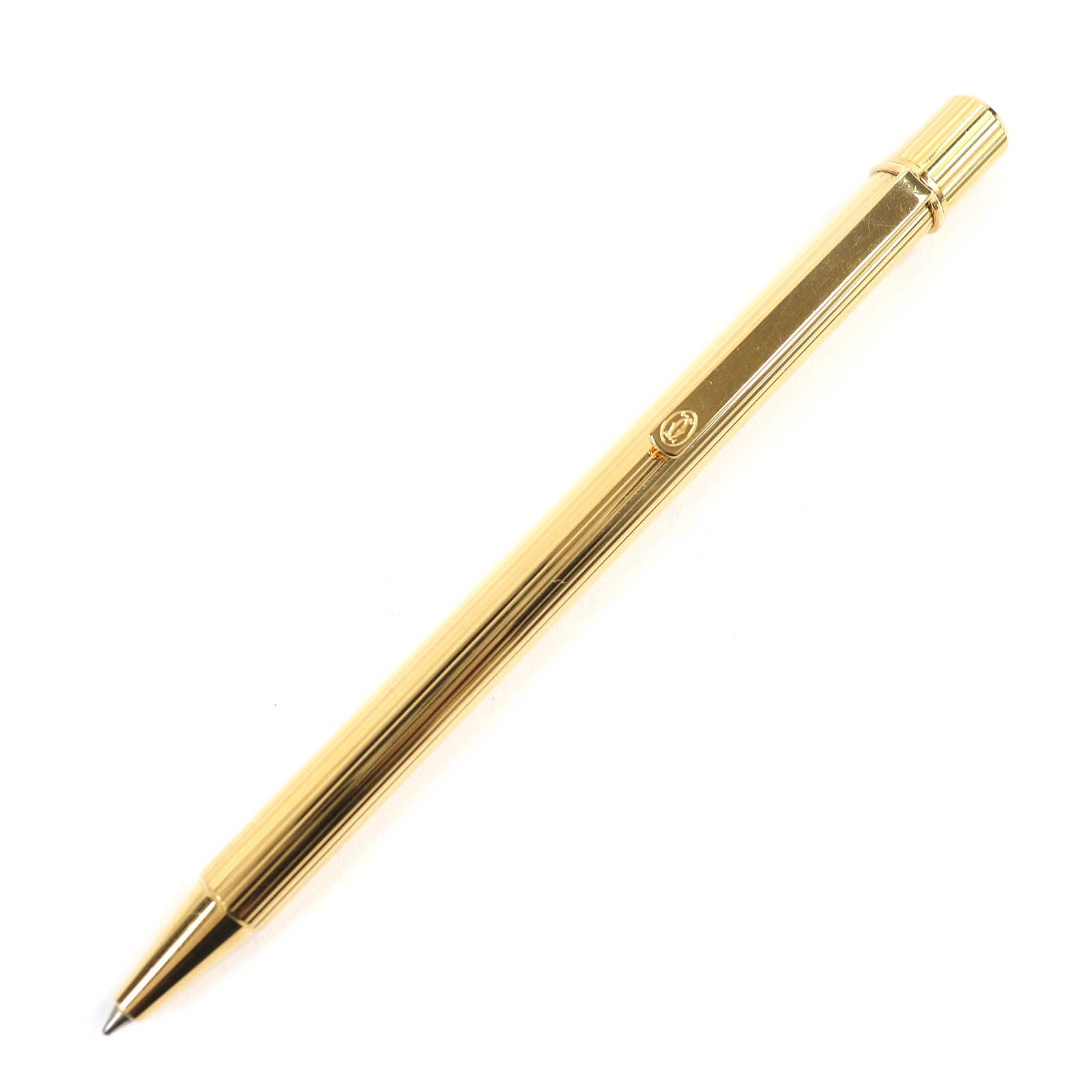 Cartier Must de Cartier Stripe Ballpoint Pen